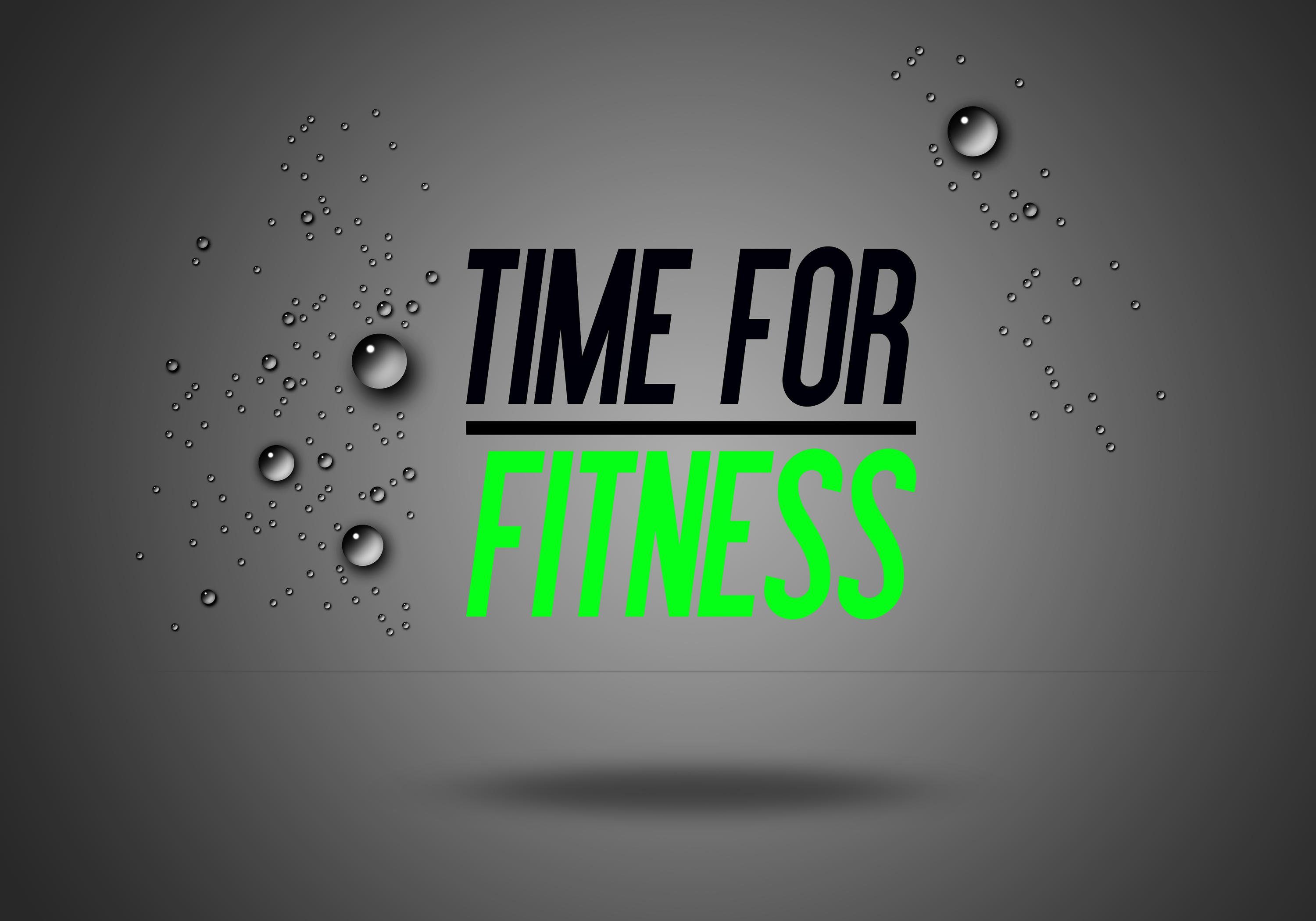 wandmotiv24 Fototapete Spruch Time for Fitness, glatt, Wandtapete, Motivtapete, matt, Vliestapete