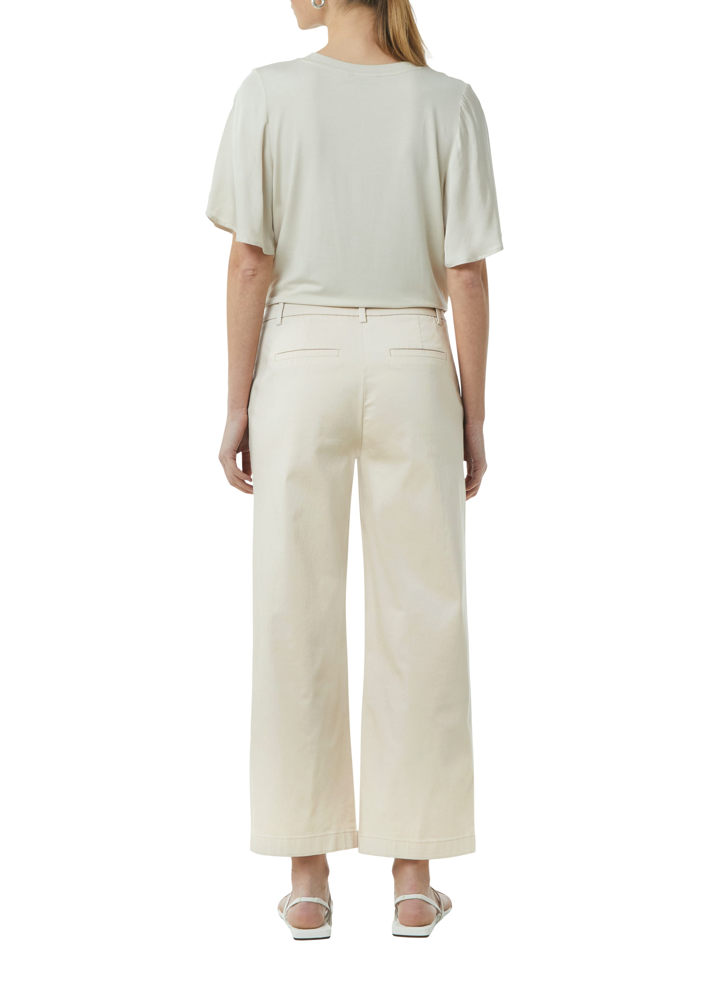 comma Stoffhose Sommerhose mit Schlag und Stretch