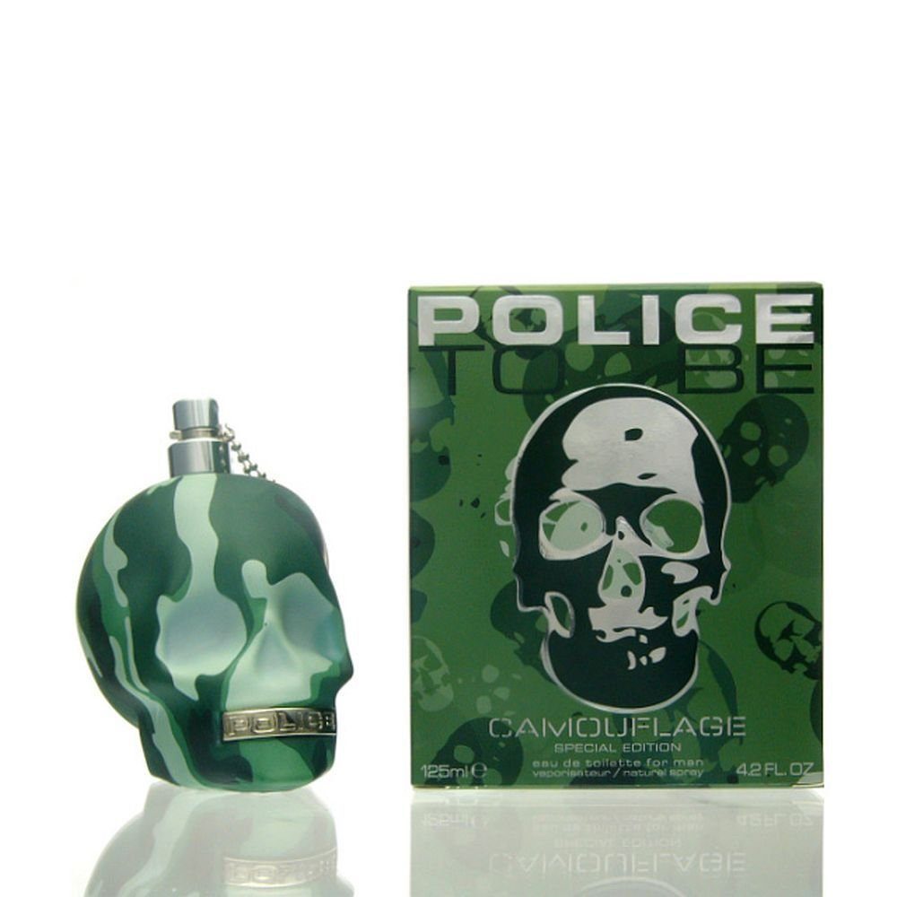 Police Eau de Toilette To Be Camouflage, Glasflakon, Parfüm EDT, Herrenduft