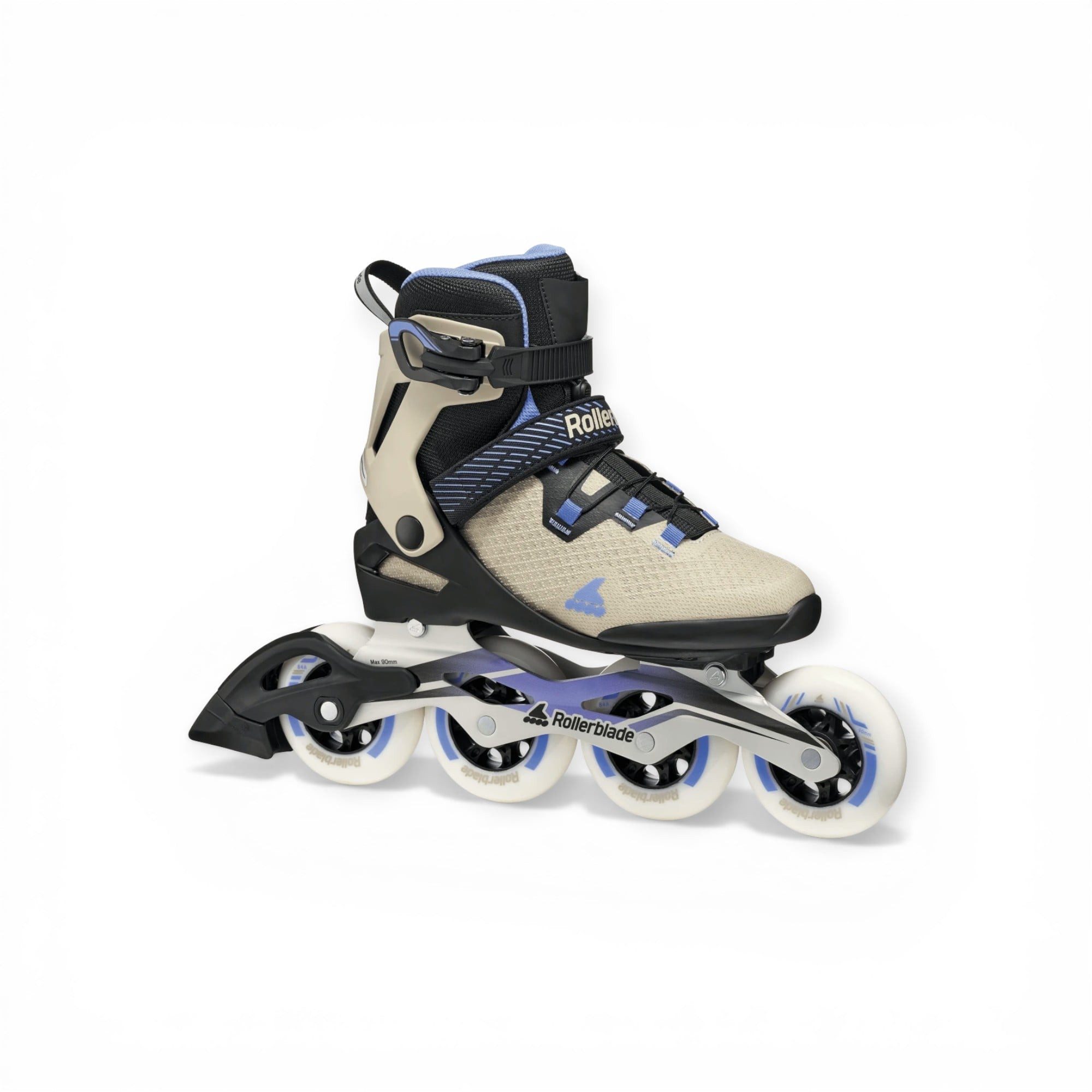 ROLLERBLADE Inlineskates Macroblade 90 (Rollen: 90mm/84A, Kugellager: SG9) schwarz/sand/blau