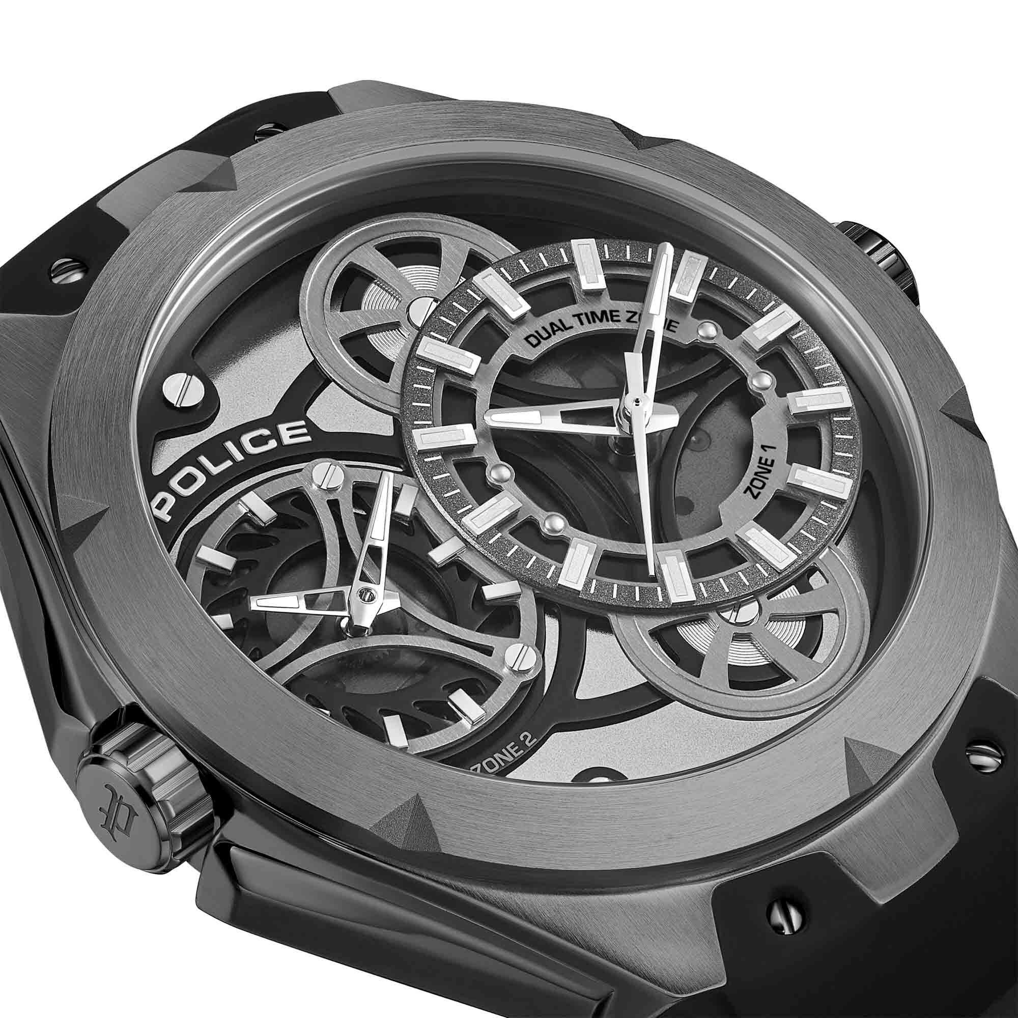 Police Quarzuhr Quarzuhr Herrenuhr 46 mm Quarz Herren