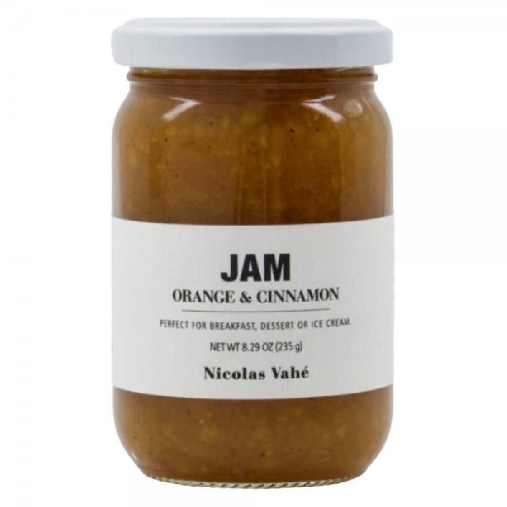 Nicolas Vahé Fruchtaufstrich Marmelade Orange und Zimt (235g)
