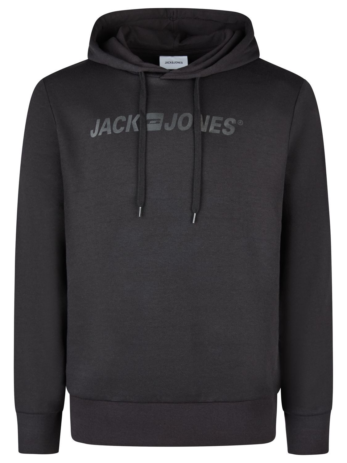 Jack & Jones Hoodie Herren Sweatshirt JJMORTY Regular Fit Kapuzenpullover mit Logoprint – Bild 3 von 4