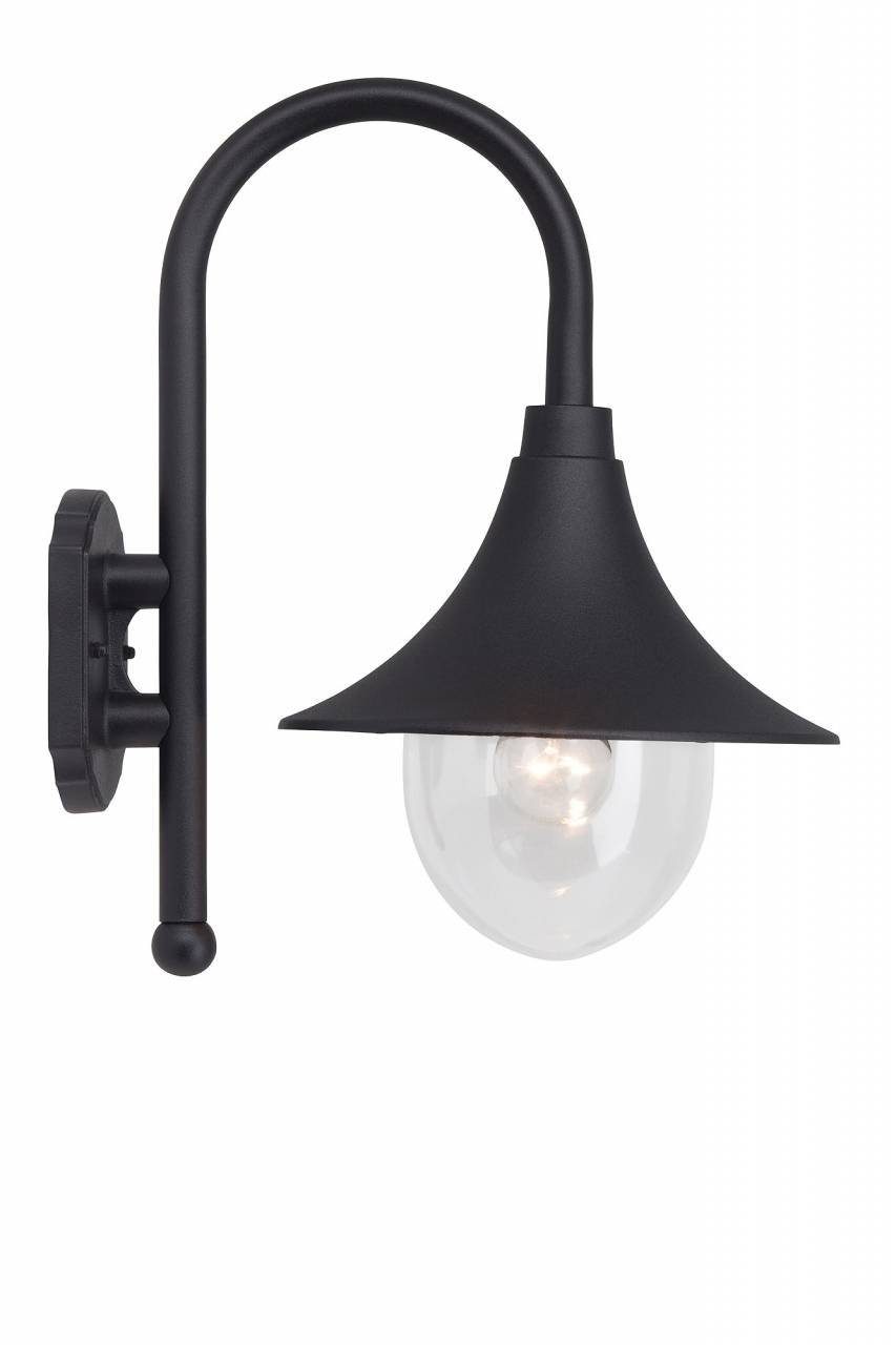 Brilliant LED Berna, Lampe 1x für schwarz Außen-Wandleuchte geeignet Außenwandleuchte A60, E27, Berna 60W