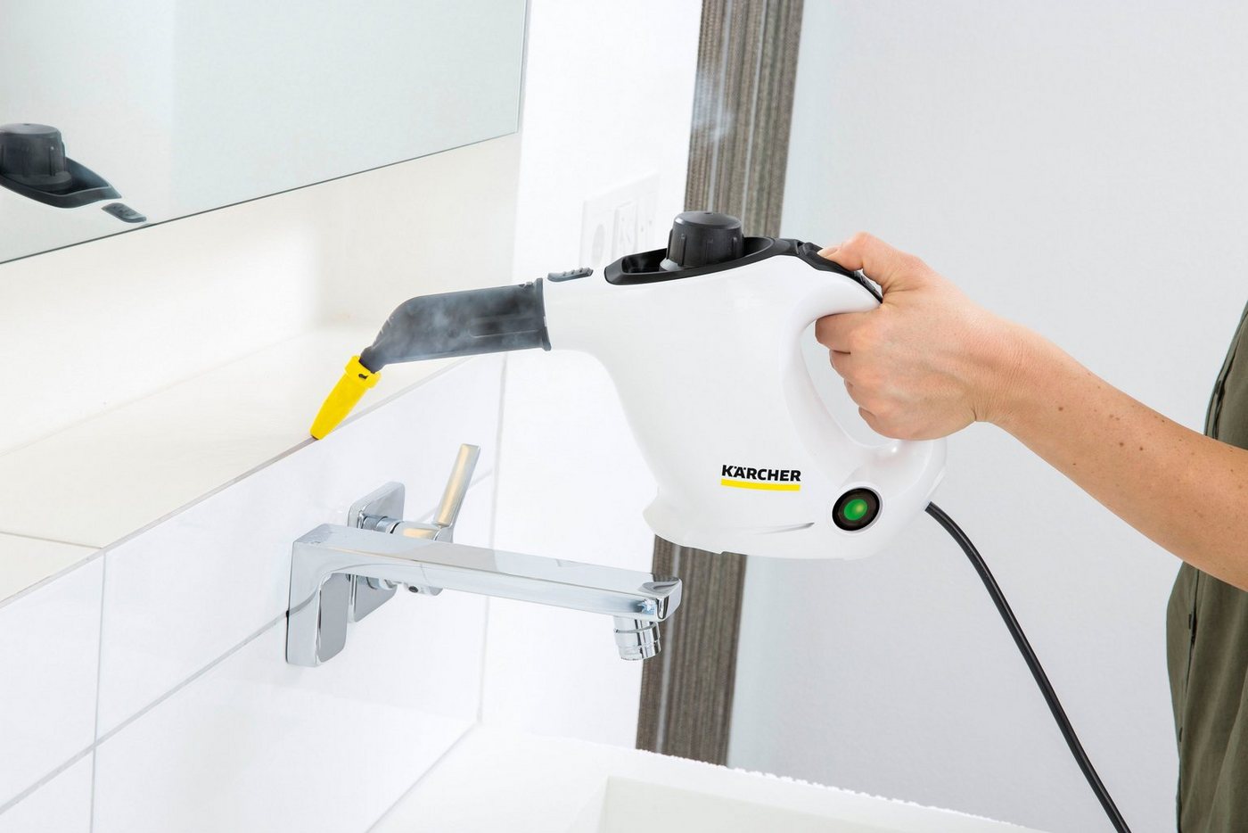 KÄRCHER Handdampfreiniger HandSC 1, 1200 W, Dampfdruck: 3 bar, Aufheizzeit: 3 min.