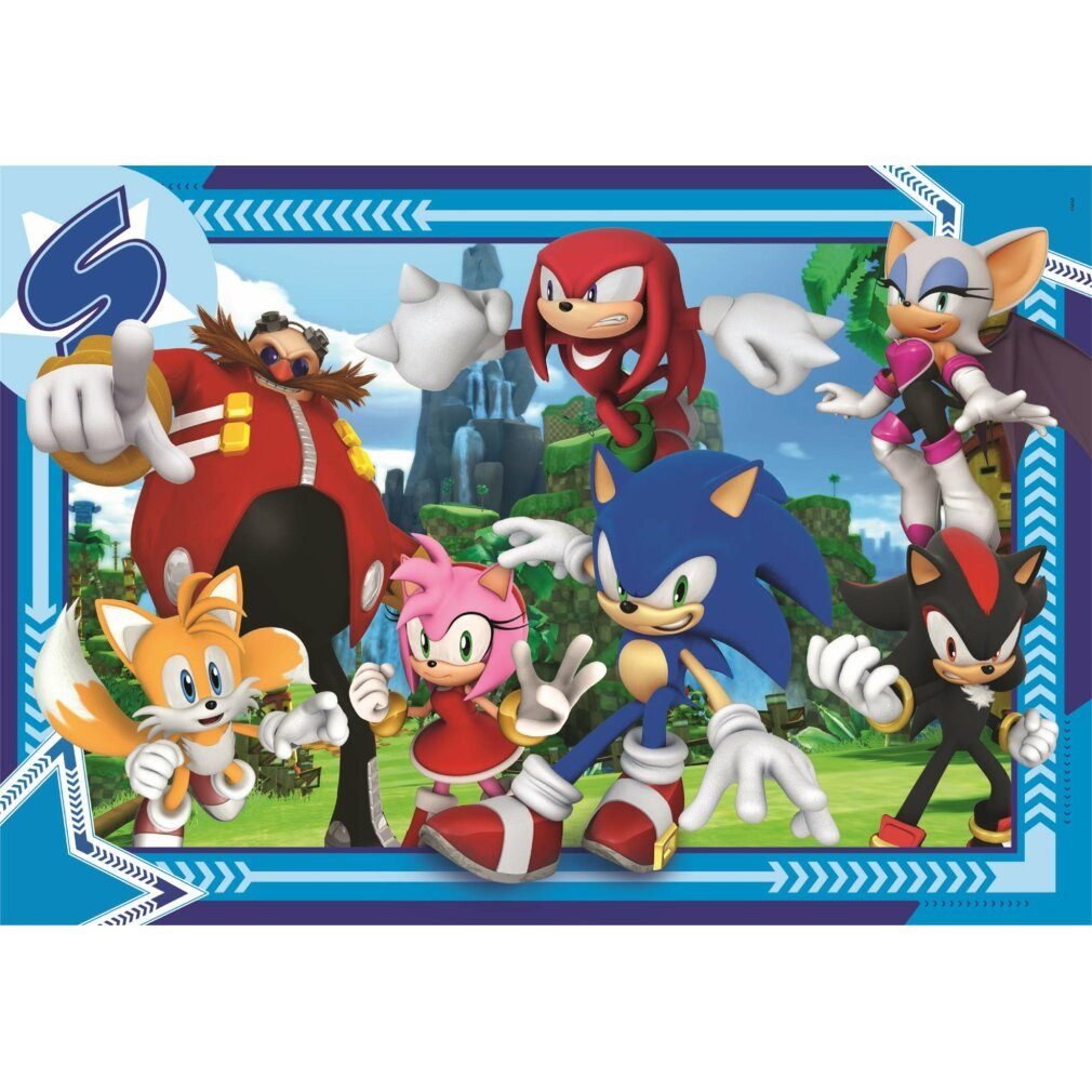 Clementoni® Puzzle Clementoni - Puzzle Super - Sonic (300 Stück) (21729), P günstig online kaufen