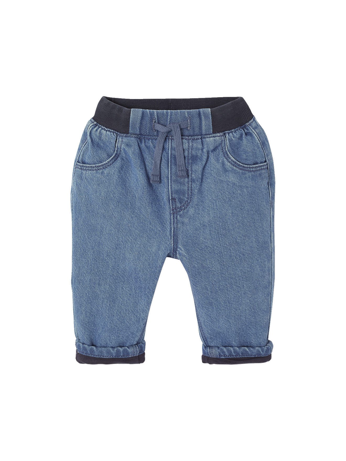Regular-fit-Jeans Baby Jeans, gefüttert, mit elastischem Bund