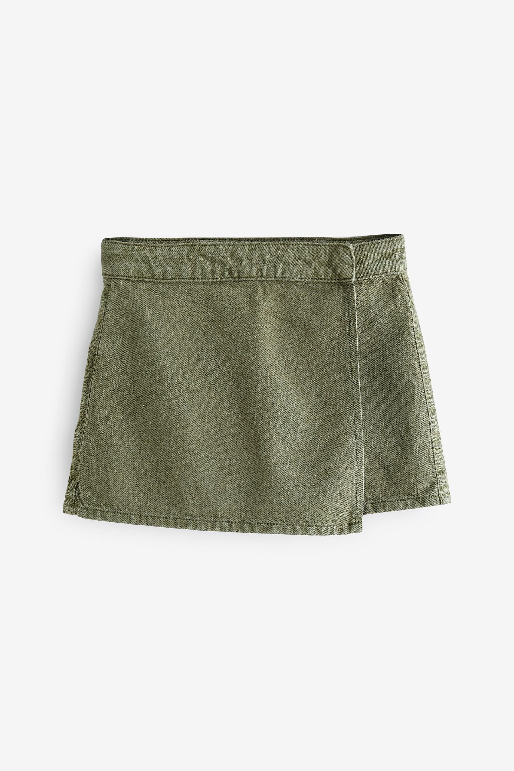 Next Hosenrock Asymmetrisch geschnittener Denim-Wickel-Skort (1-tlg)