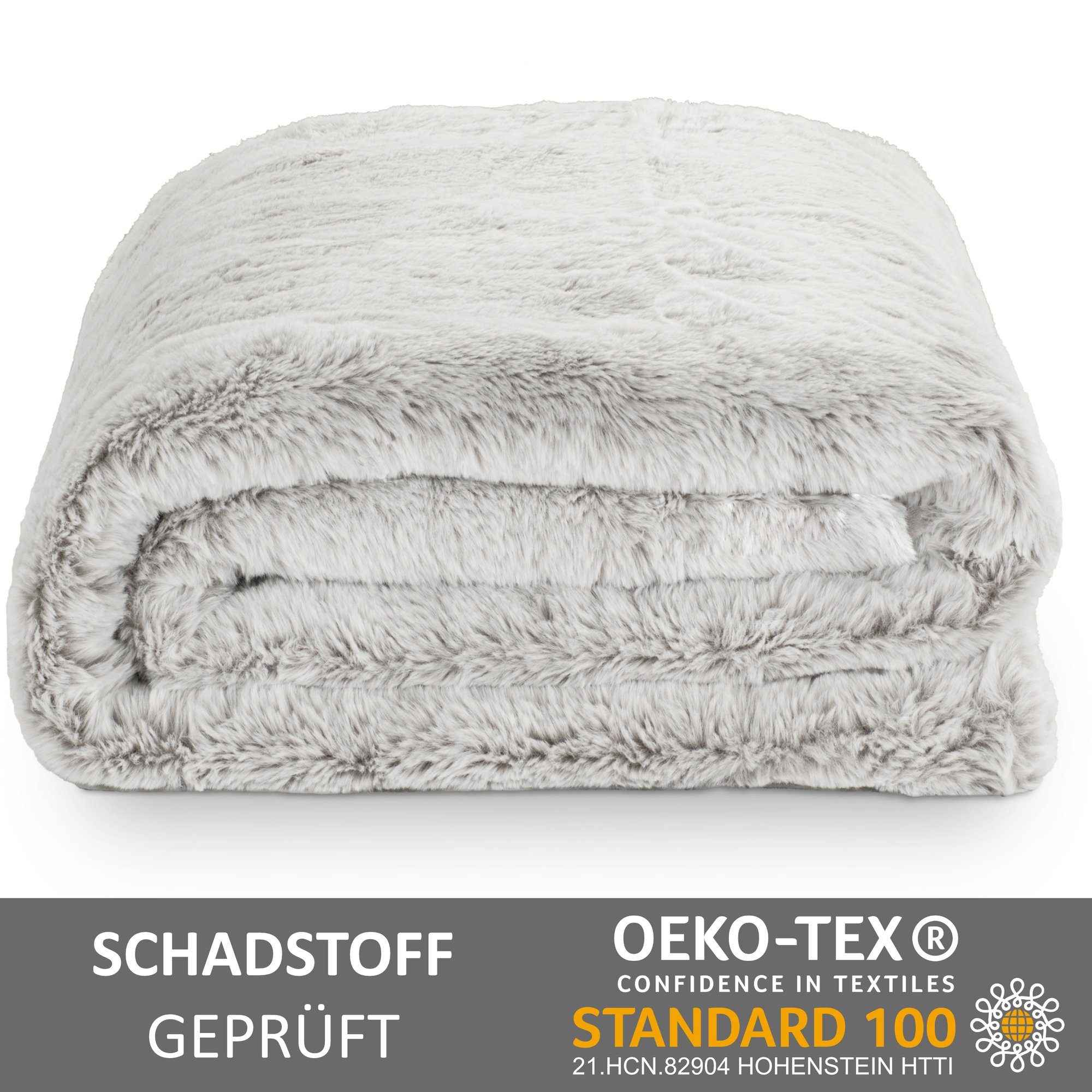 Wohndecke Kuscheldecke Felloptik 150x200 cm, BALOU günstig online kaufen