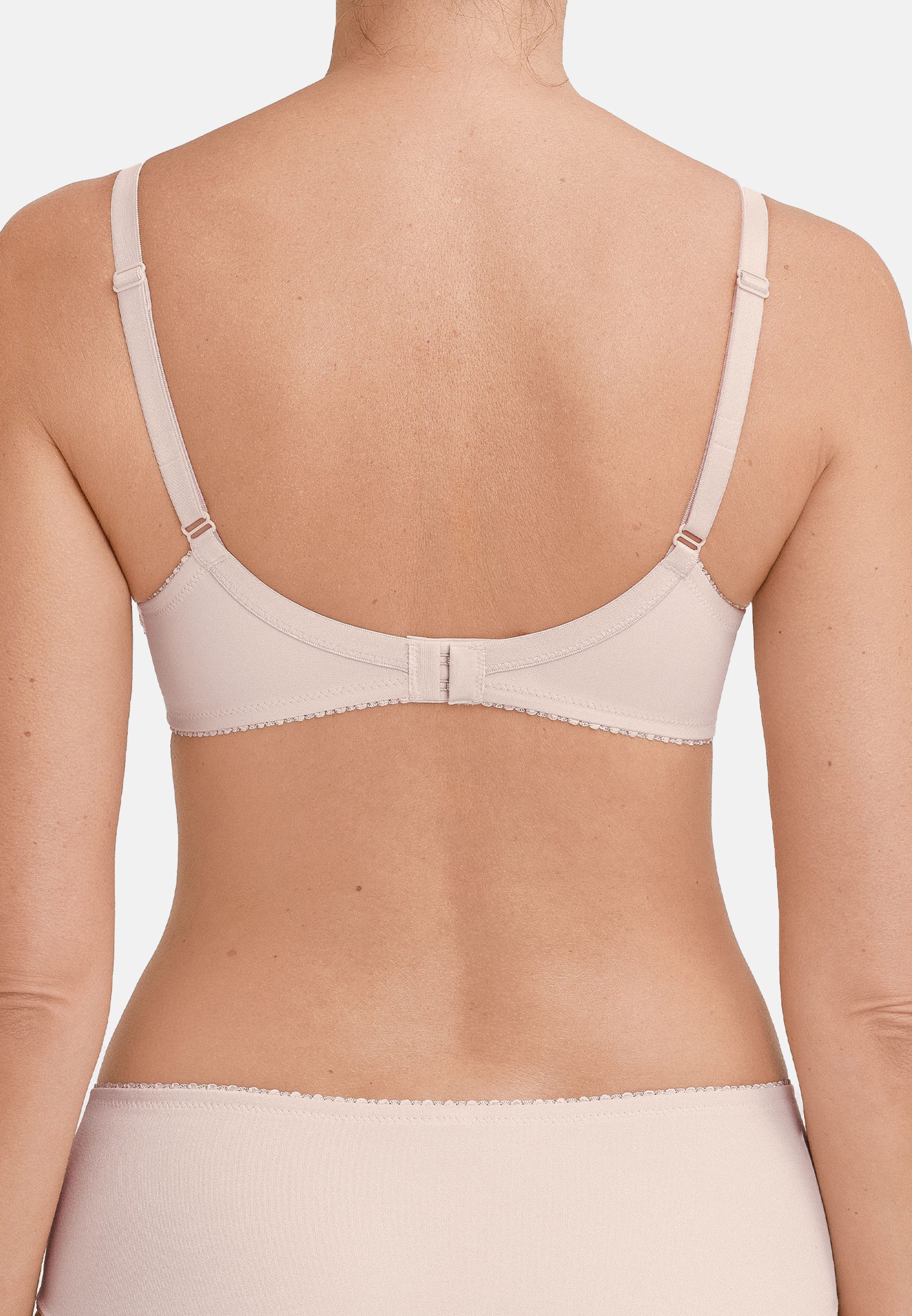 Conturelle Bügel-BH Provence (1-tlg) Bügel-BH - Blickdicht - Transparente Obercups, Wunderschöne Stickerei