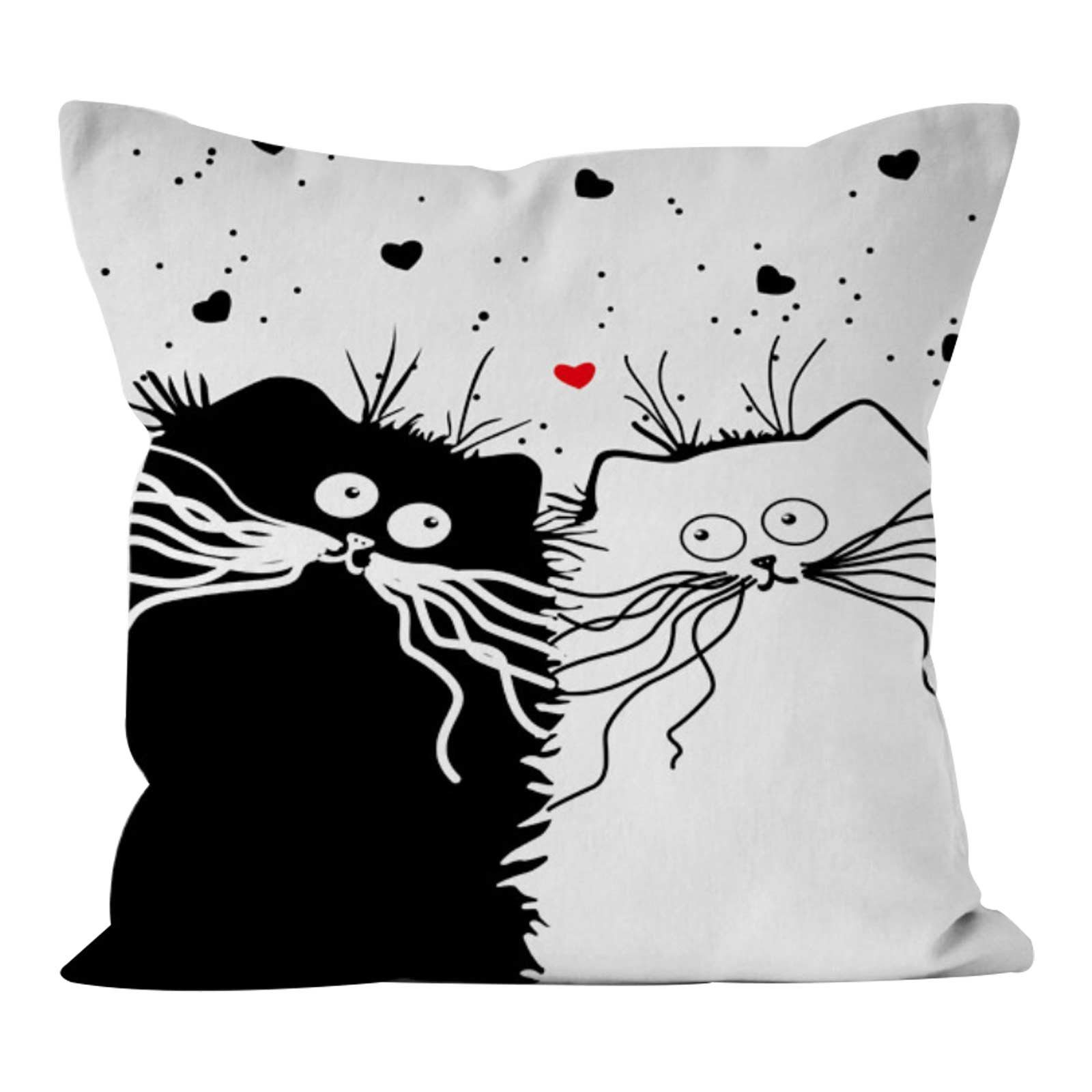 maDDma Dekokissen 1 Kissenhülle Katzenfreund, Motiv Katze 2 günstig online kaufen