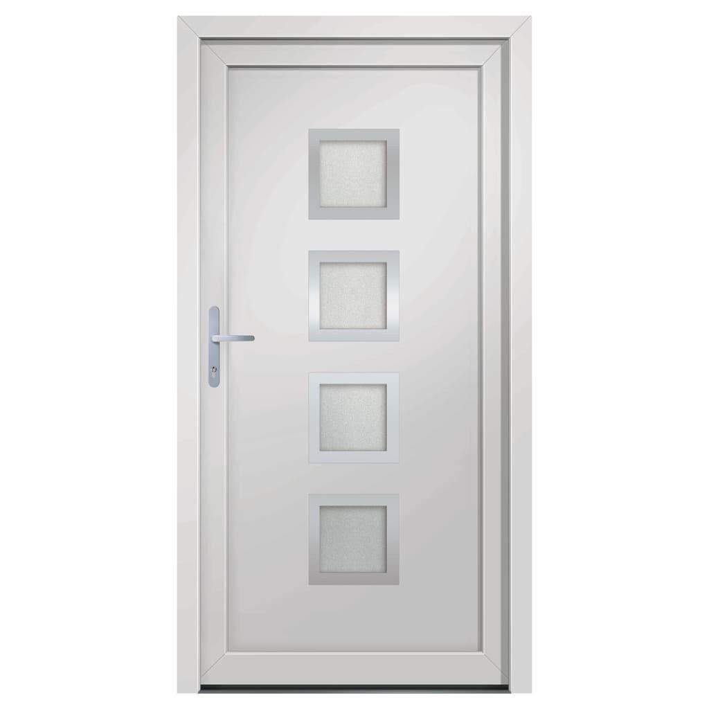 vidaXL Haustür Haustür Weiß 88x200 cm günstig online kaufen