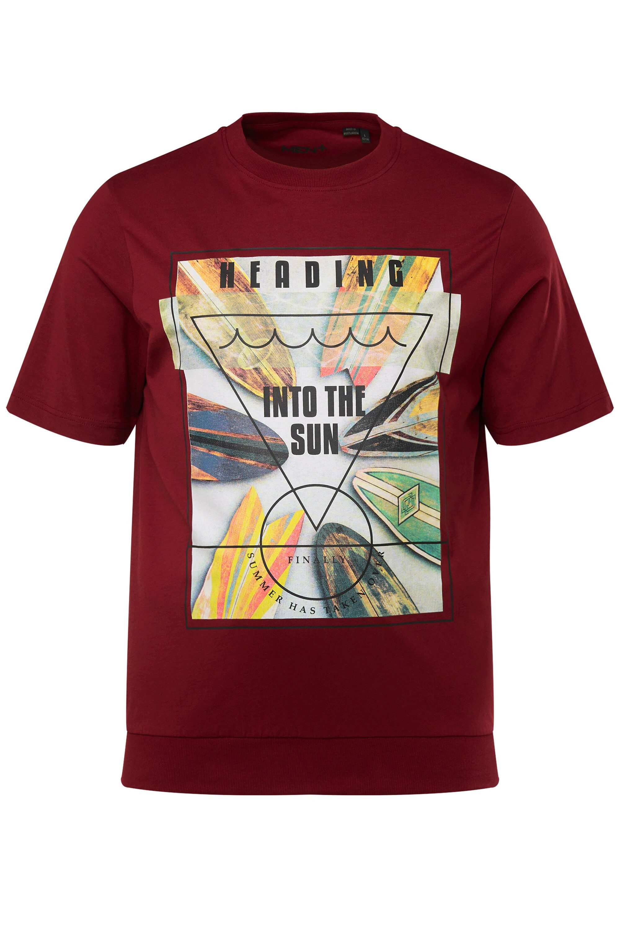 Men Plus T-Shirt Men+ T-Shirt Bauchfit günstig online kaufen