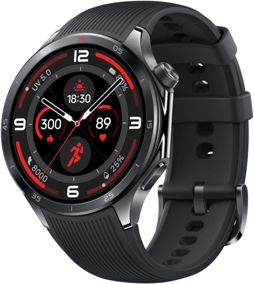 OnePlus OnePlus Watch 3 (2025), 1,5 Zoll LTPO-Display, 47mm Smartwatch (3.81 cm/1.5 Zoll, Wear OS by Google + RTOS)