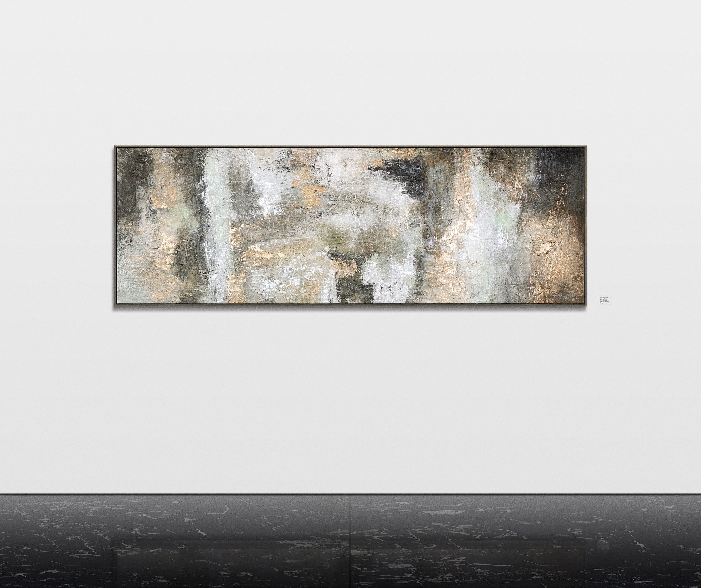 YS-Art Gemälde Schwerelosigkeit II, gerahmtes Leinwandbild, günstig online kaufen
