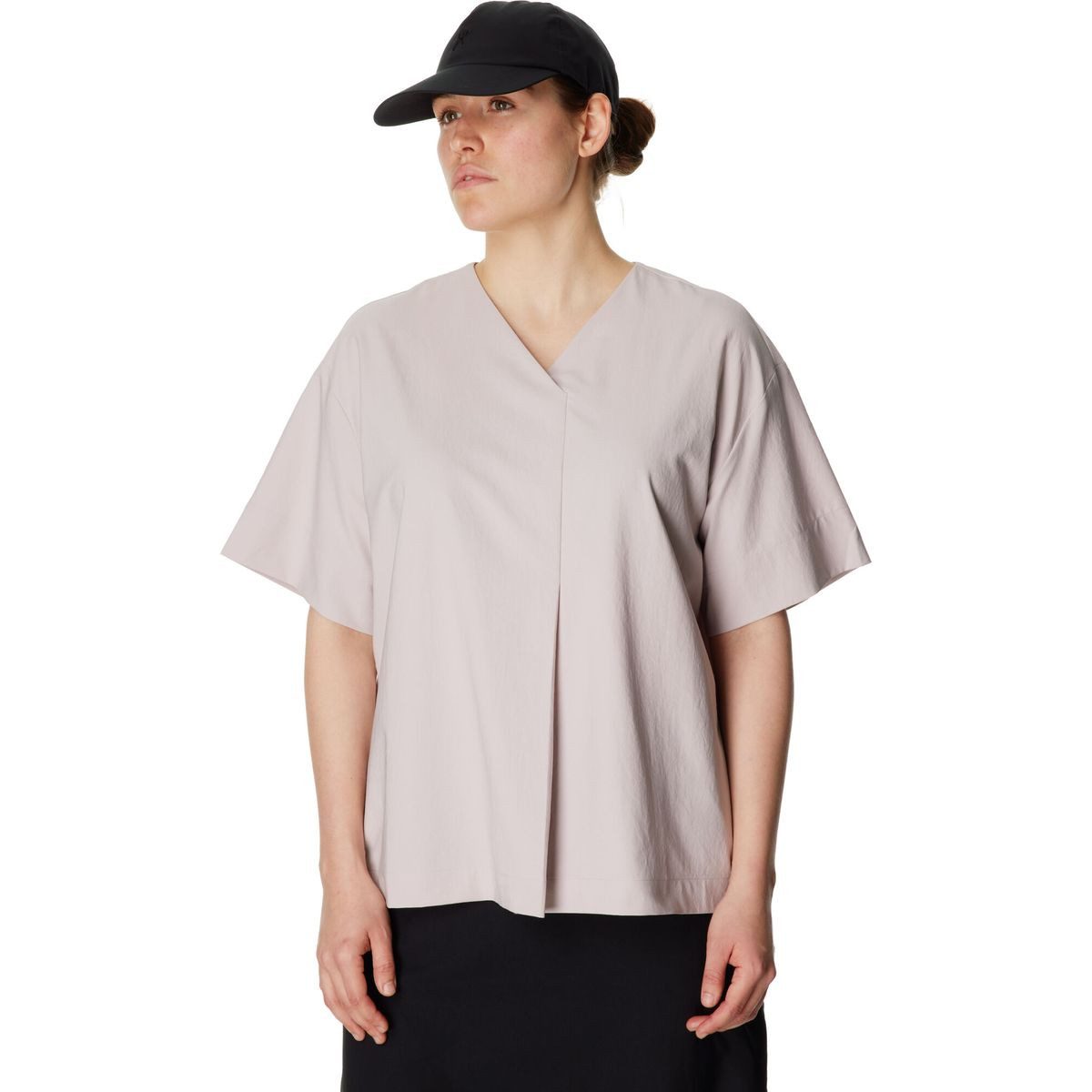 Houdini Kurzarmshirt W's Cosmo Top II Leichtes Top mit lockerem Schnitt aus weichem, elastischem und