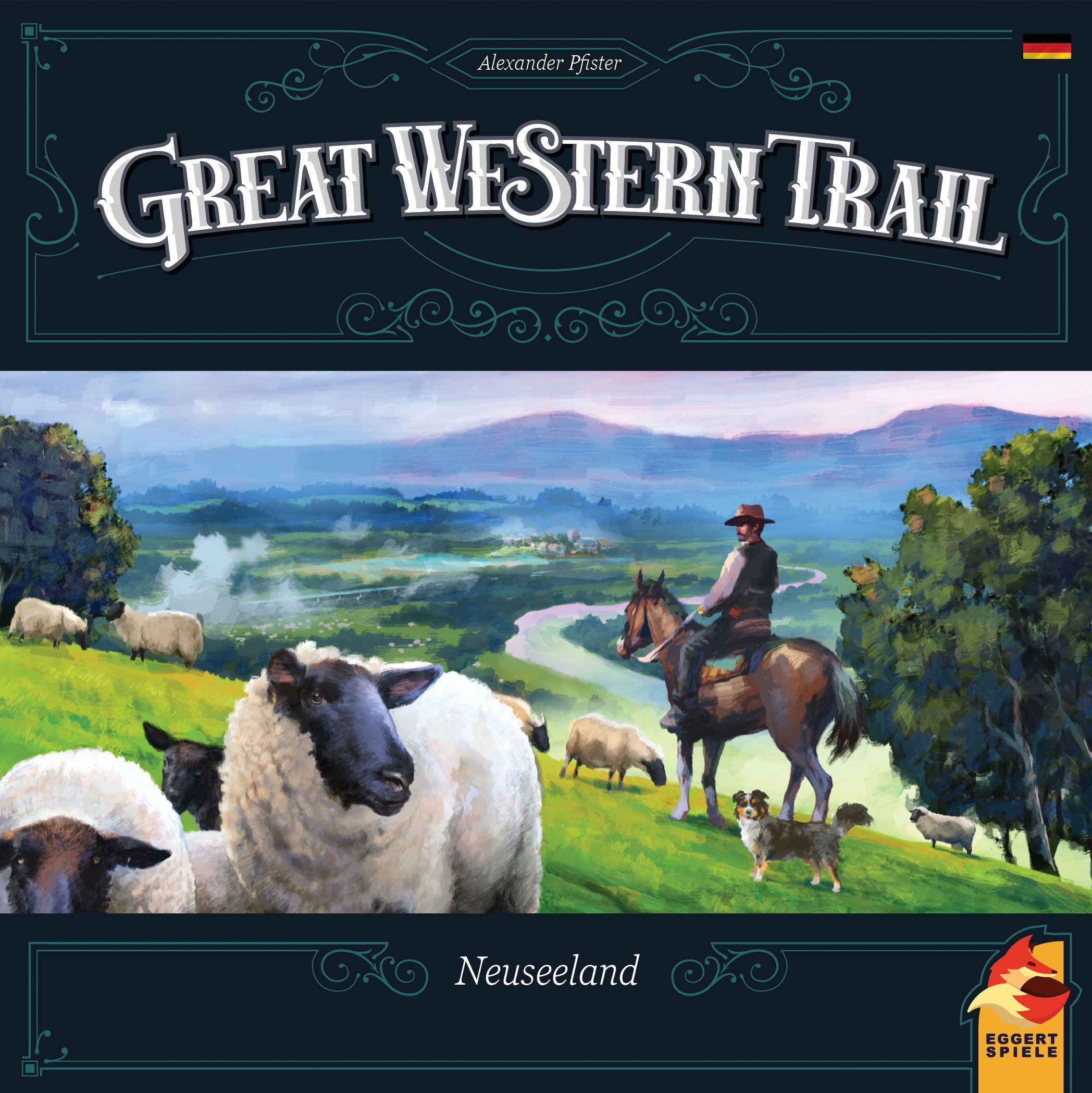 Asmodee Spiel Eggertspiele - Great Western Trail - Neuseeland