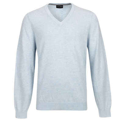 GOLFINO Trainingspullover Golfino Mens Sunny Winter Sweater Hellblau