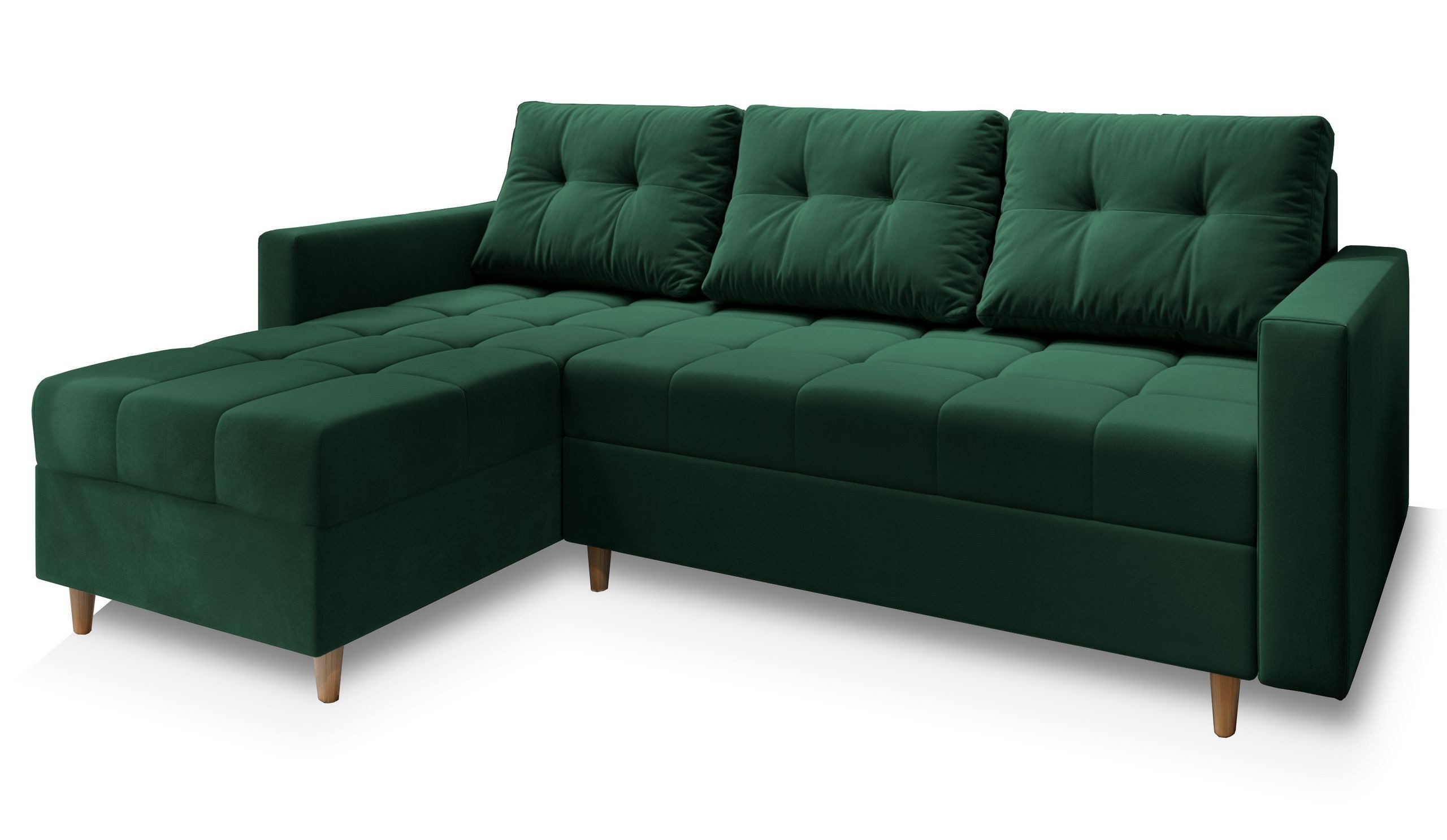 Masseno Ecksofa MILO mit Schlaffunktion L-Form, günstig online kaufen