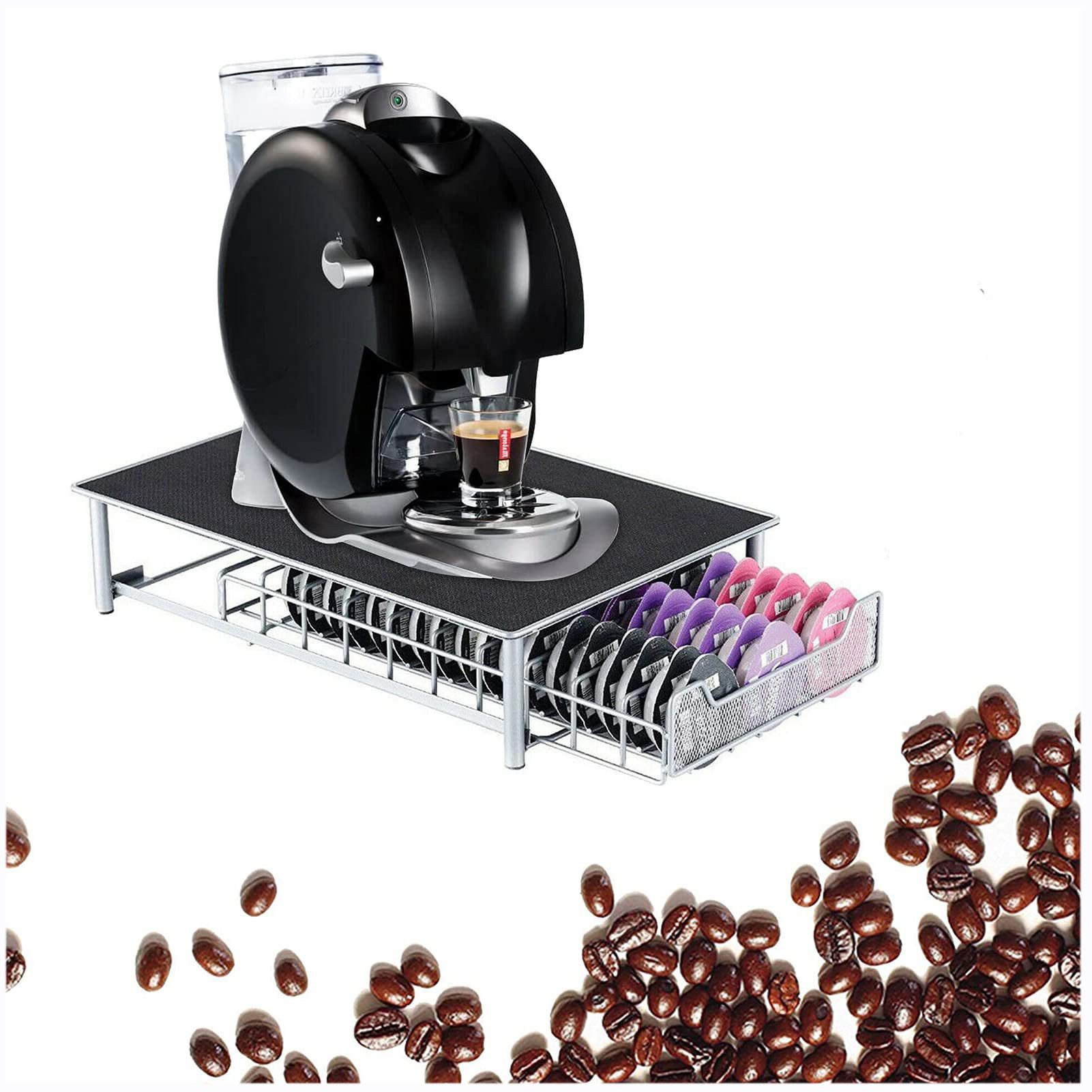 Kapsel-/Kaffeepadmaschine Kapselschublade-60
