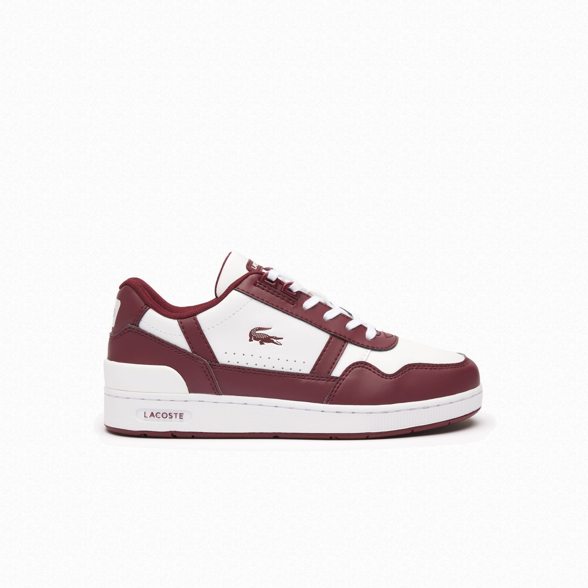 Lacoste WEISS/DUNKELROT (2G1) Sneaker