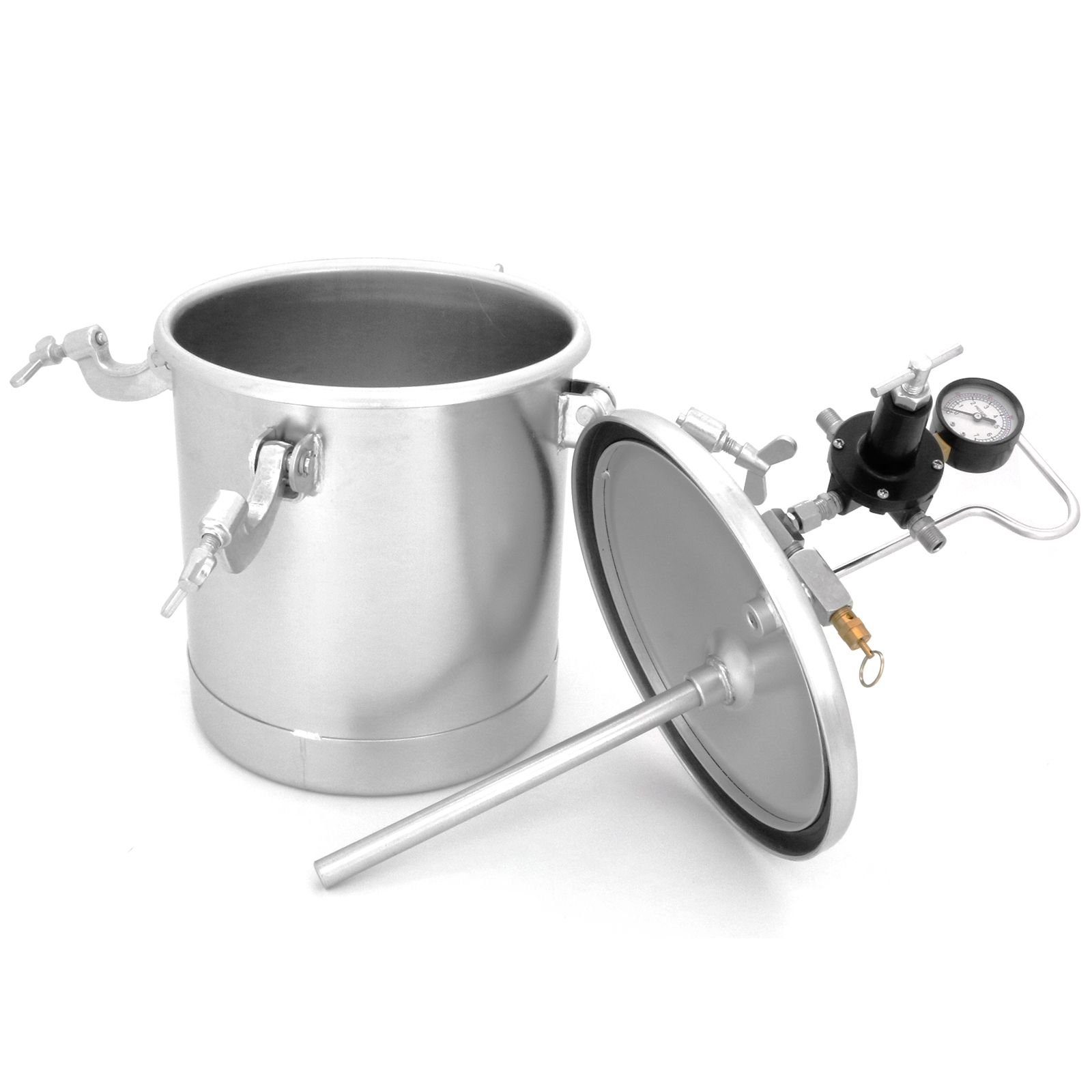Airpress Druckluft-Schlagschrauber Farbspritzpistole mit 8,5 l Druckbehälter 3,5 bar Typ 45202