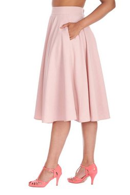Banned A-Linien-Rock Sway Swing Rosa Retro Vintage Skirt