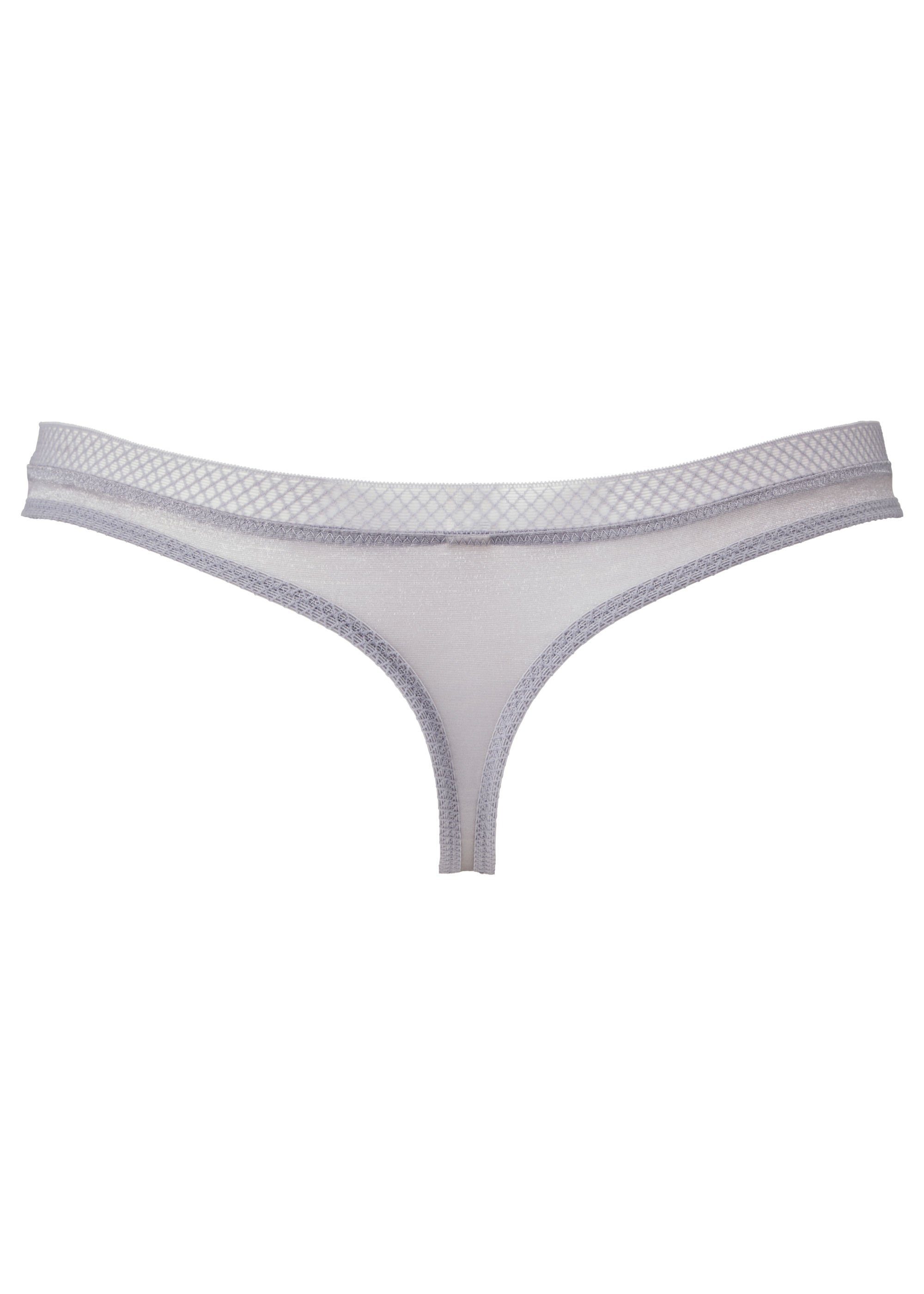 Gossard String Glossies String Silver 1-St., glatt) (String