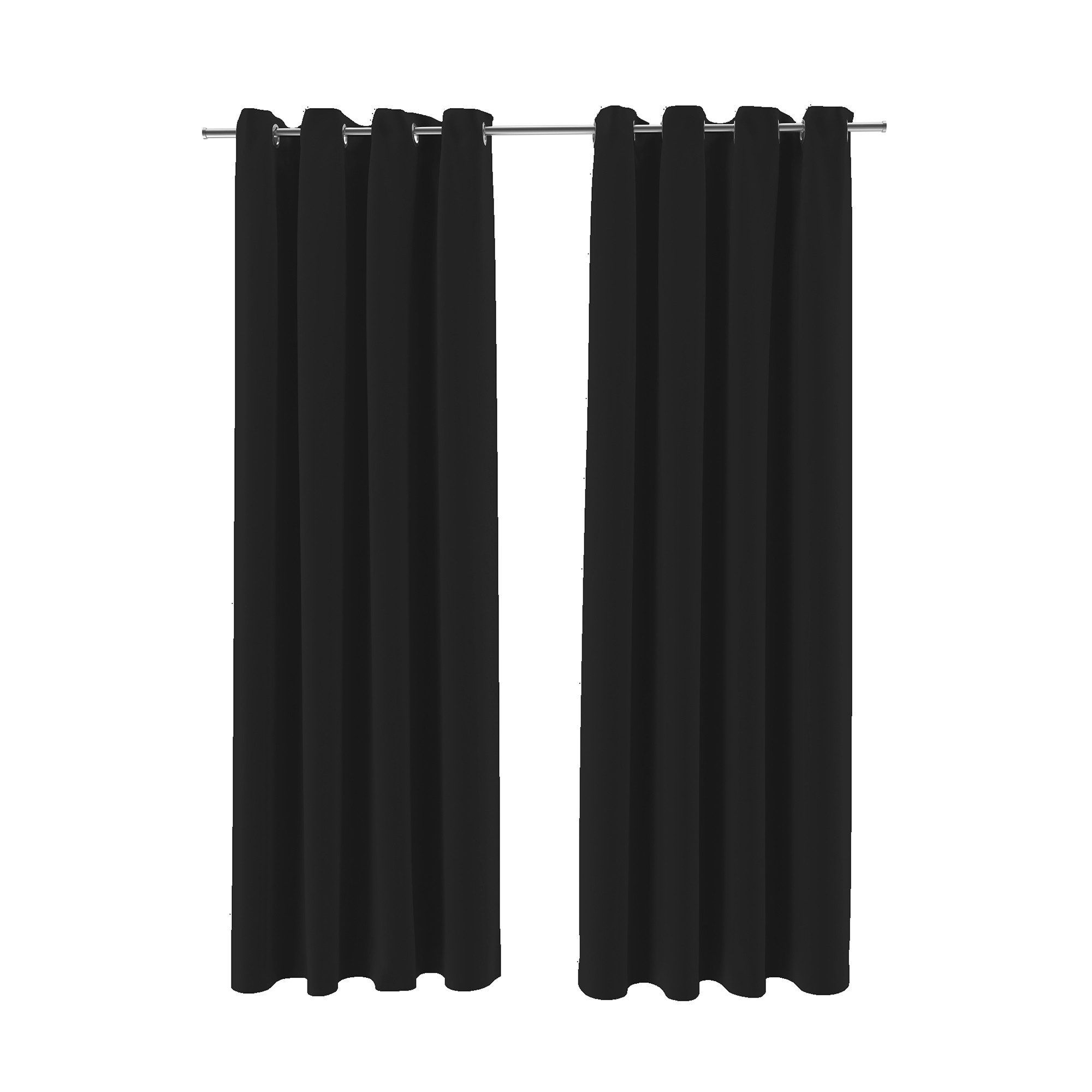 Brielle Verdunkelungsvorhang Brielle Blackout Curtain - 2 pcs Black 140x245 günstig online kaufen