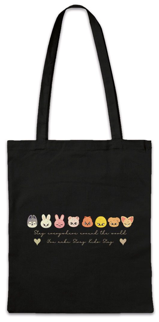 Urban Backwoods Beuteltasche Stay Pop 2 Stofftasche Musik Kids Kpop K-Pop 4th Generation Stray Boy (1-tlg), Group Idol Band Fandom