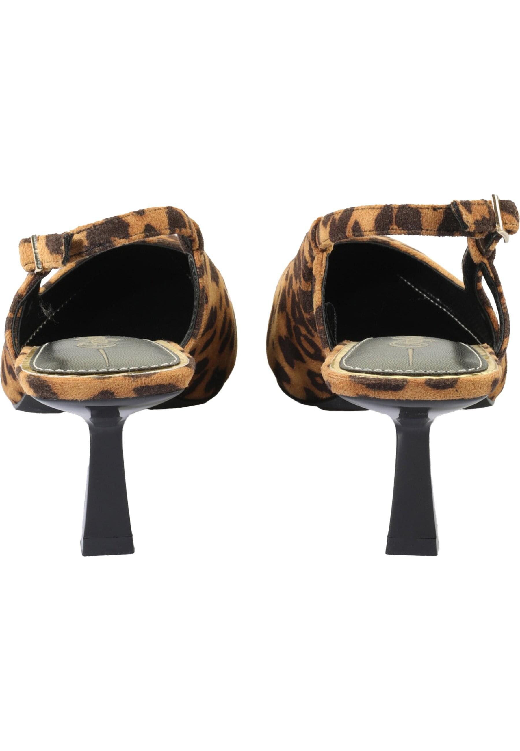 Buffalo Buffalo Sling Back- Vegan Suede High-Heel-Pumps günstig online kaufen