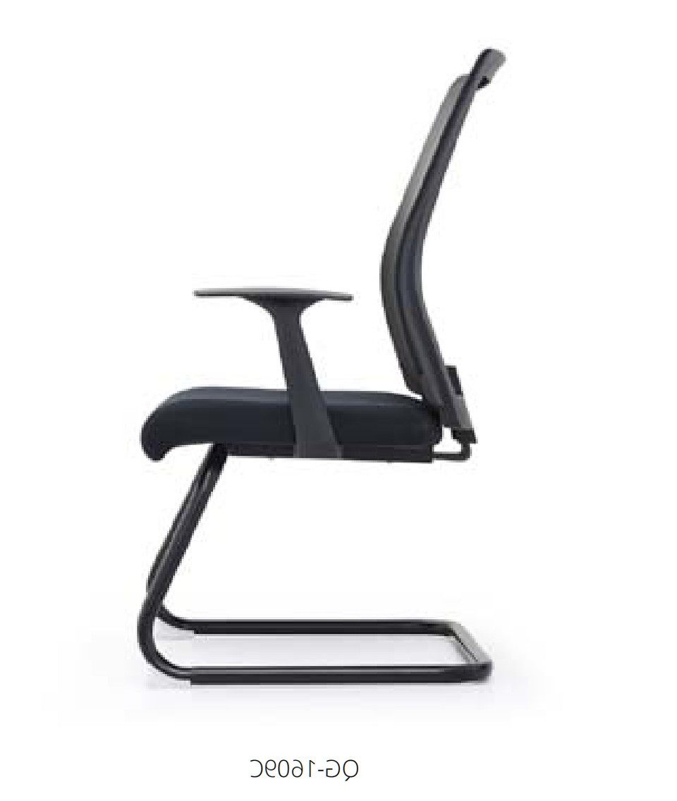 Xlmoebel Bürostuhl Moderner Stoffstuhl mit Edelstahl und ergonomischem Design, Made in Europa