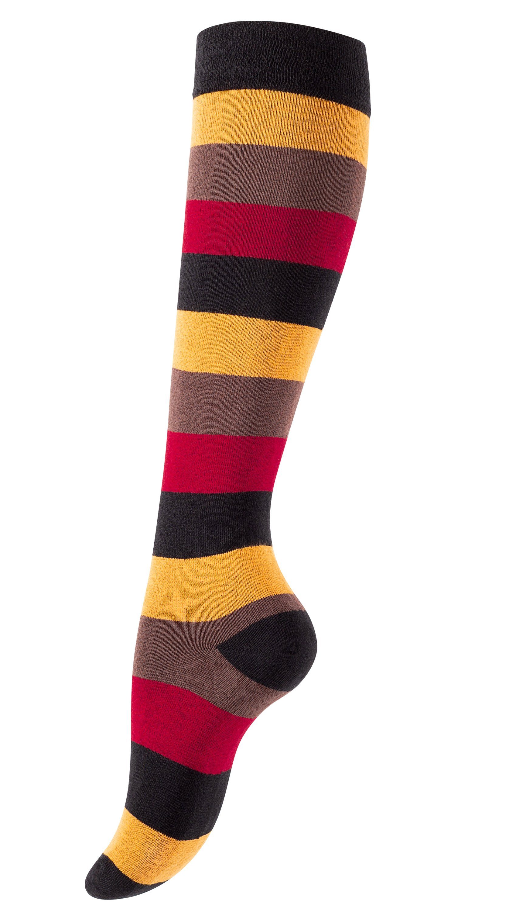 Yenita® Kniestrümpfe (3-Paar) in angenehmer Baumwollqualität