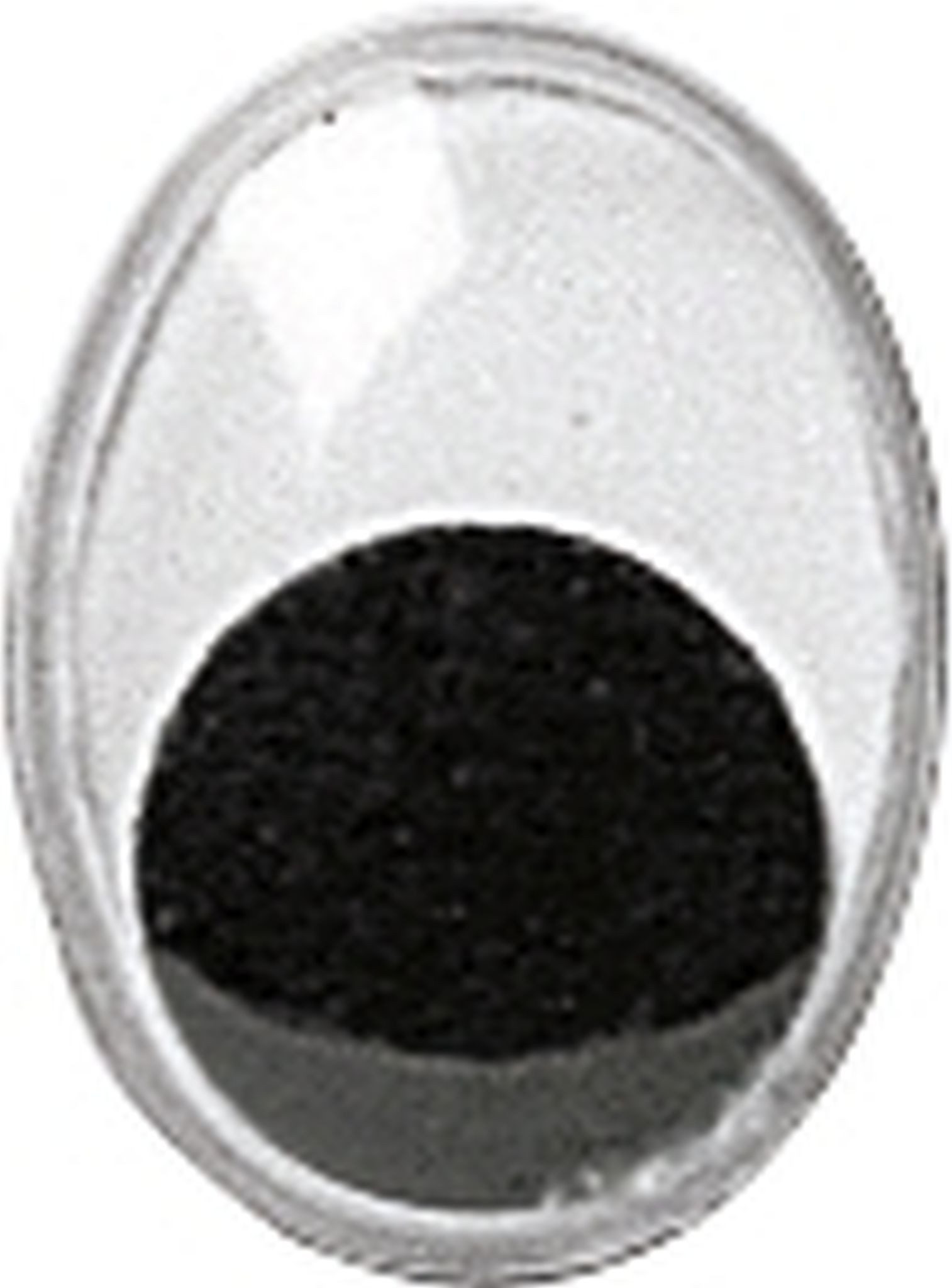 Knorr Prandell Bastelperlen KNORR PRANDELL 212482126 Wackelaugen oval 12 x9 mm Kunststoff weiss