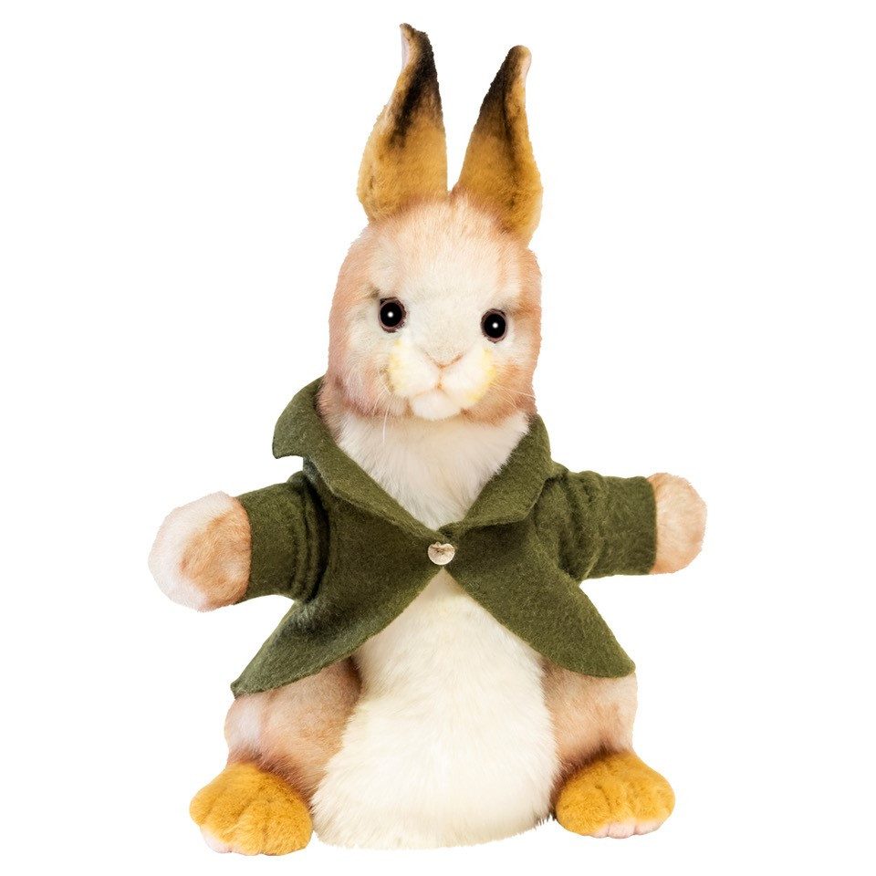 Hansa Creation Kuscheltier Hansa Creation - Kuscheltier - Handpuppe Kaninchen mit Jacke