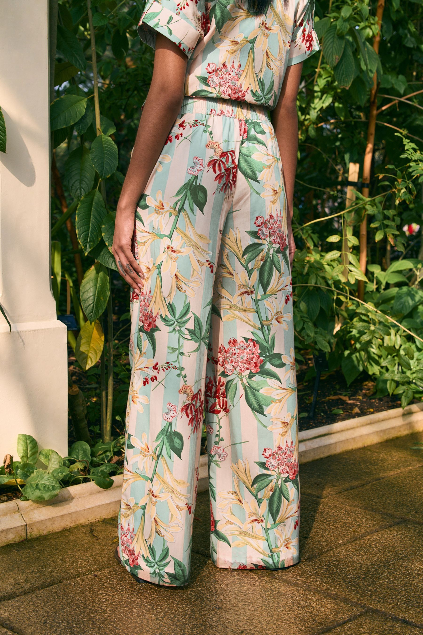 Next Palazzohose Kew Collection Hose mit günstig online kaufen
