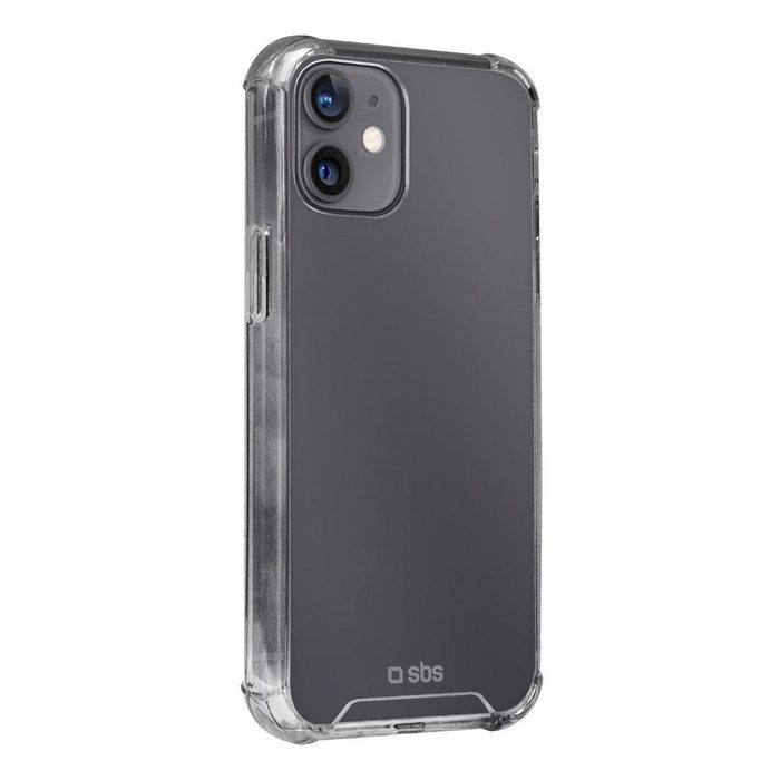 sbs Smartphone-Hülle SBS iPhone 13 Hülle transparent - Impact Case durchsichtig - Handyhülle Schutzhülle Case