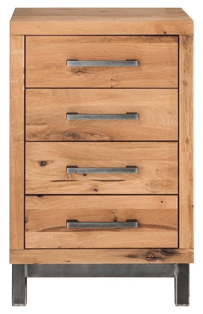 Main Möbel Kommode Kommode 50x79cm 'Lima' Wildeiche massiv