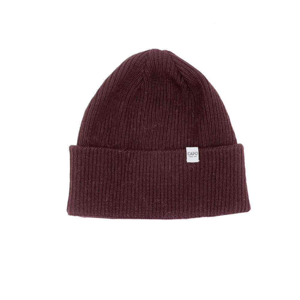 CAPO Strickmütze Strickmütze, Umschlag Merinowolle (1-St) Merinowolle günstig online kaufen