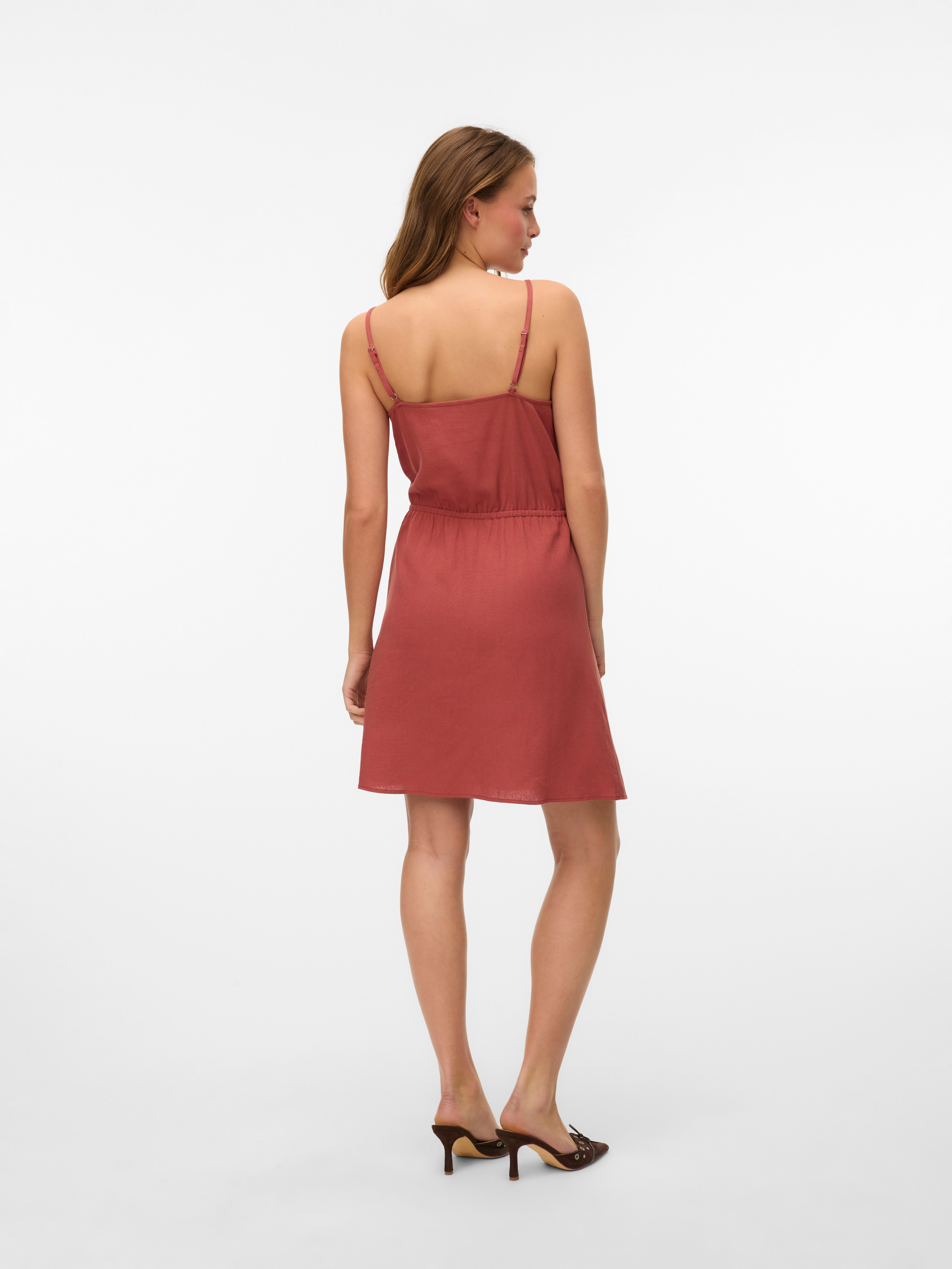 Vero Moda Trägerkleid VMMYMILO SINGLET SHORT DRESS WVN GA Sommerkleid, mit günstig online kaufen