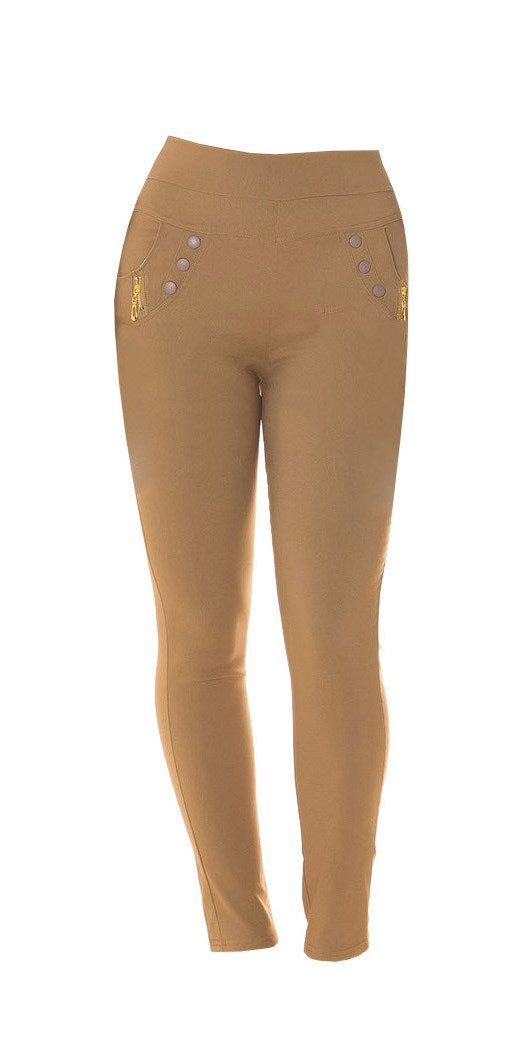Koucla Leggings highwaist mit Taschen, unifarben günstig online kaufen