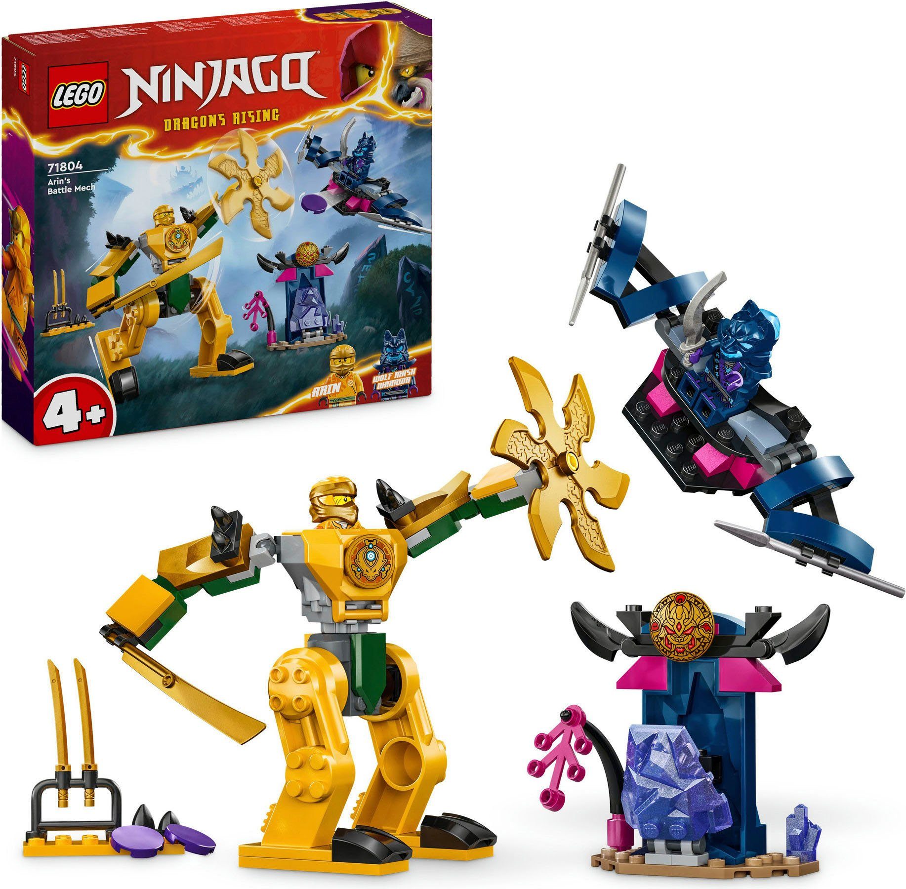 LEGO® Arins Battle Mech (71804), LEGO Ninjago Konstruktionsspielsteine, (10 günstig online kaufen