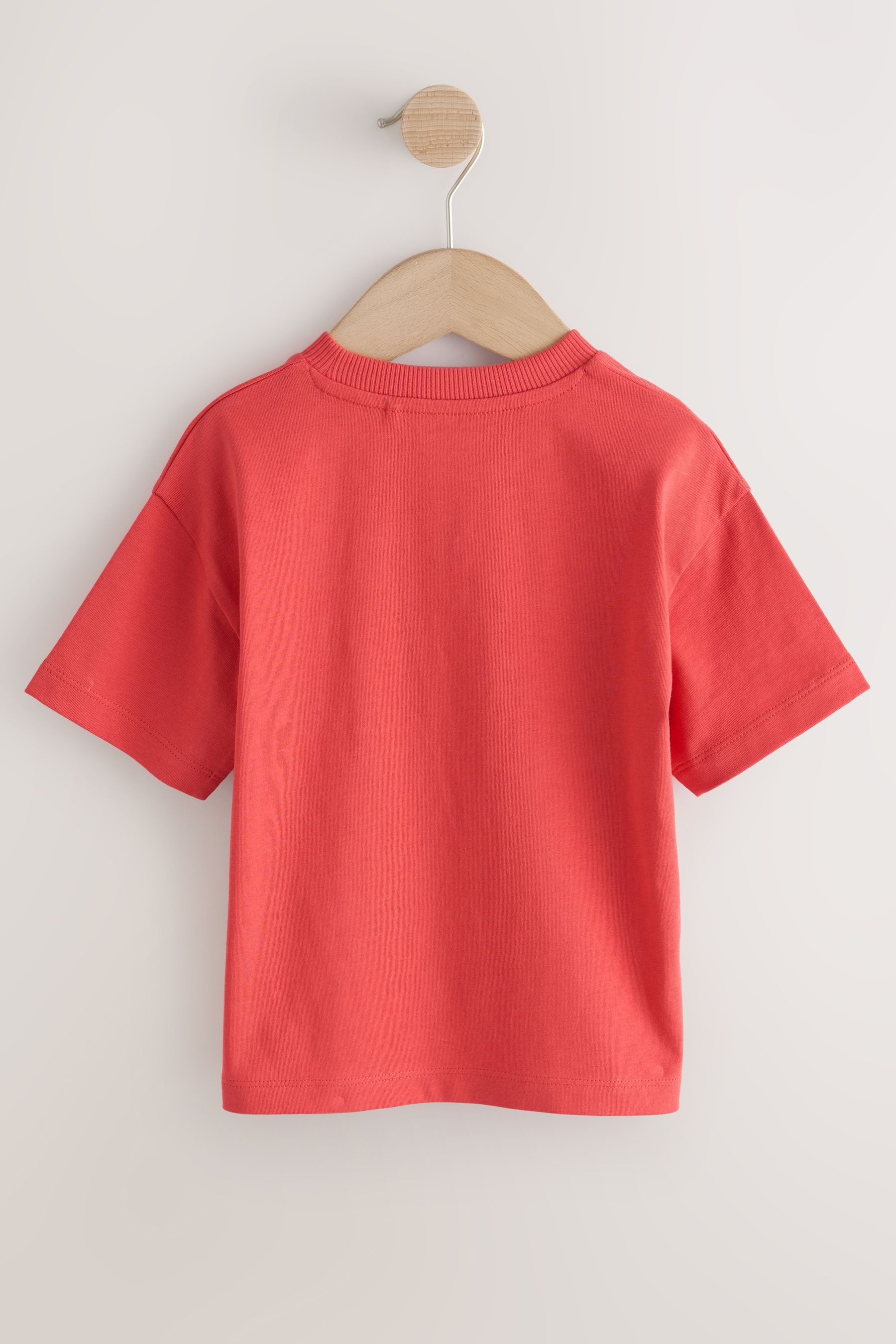 Next T-Shirt Unifarbenes T-Shirt (1-tlg) – Bild 2 von 5