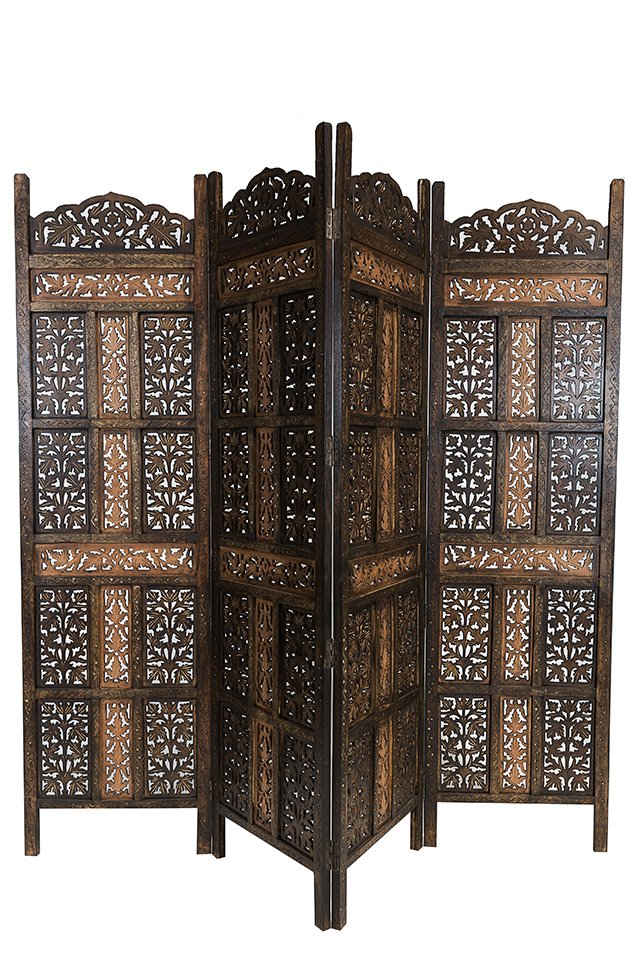 Marrakesch Orient & Mediterran Interior Paravent Orientalischer Paravent Krishna 180cm, Перегородки, Sichtschutz, Handarbeit