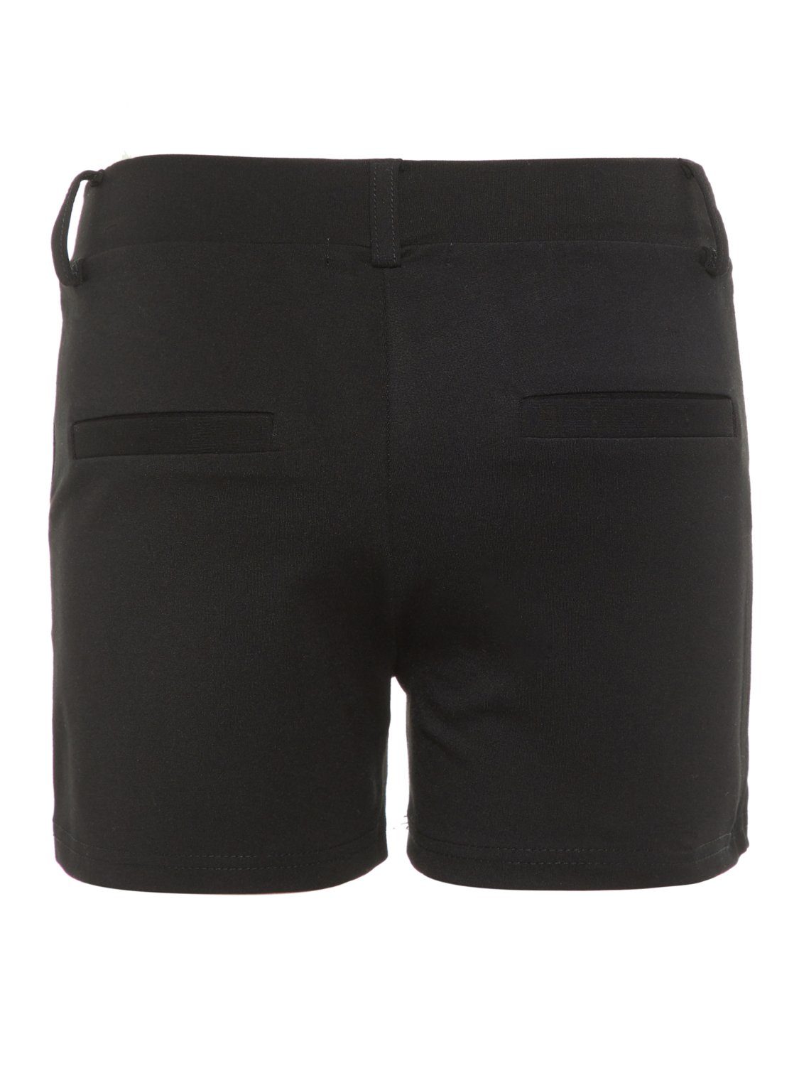 Name It Chinoshorts Name It Mädchen Stoffhose mit Kordelzug in schwarz