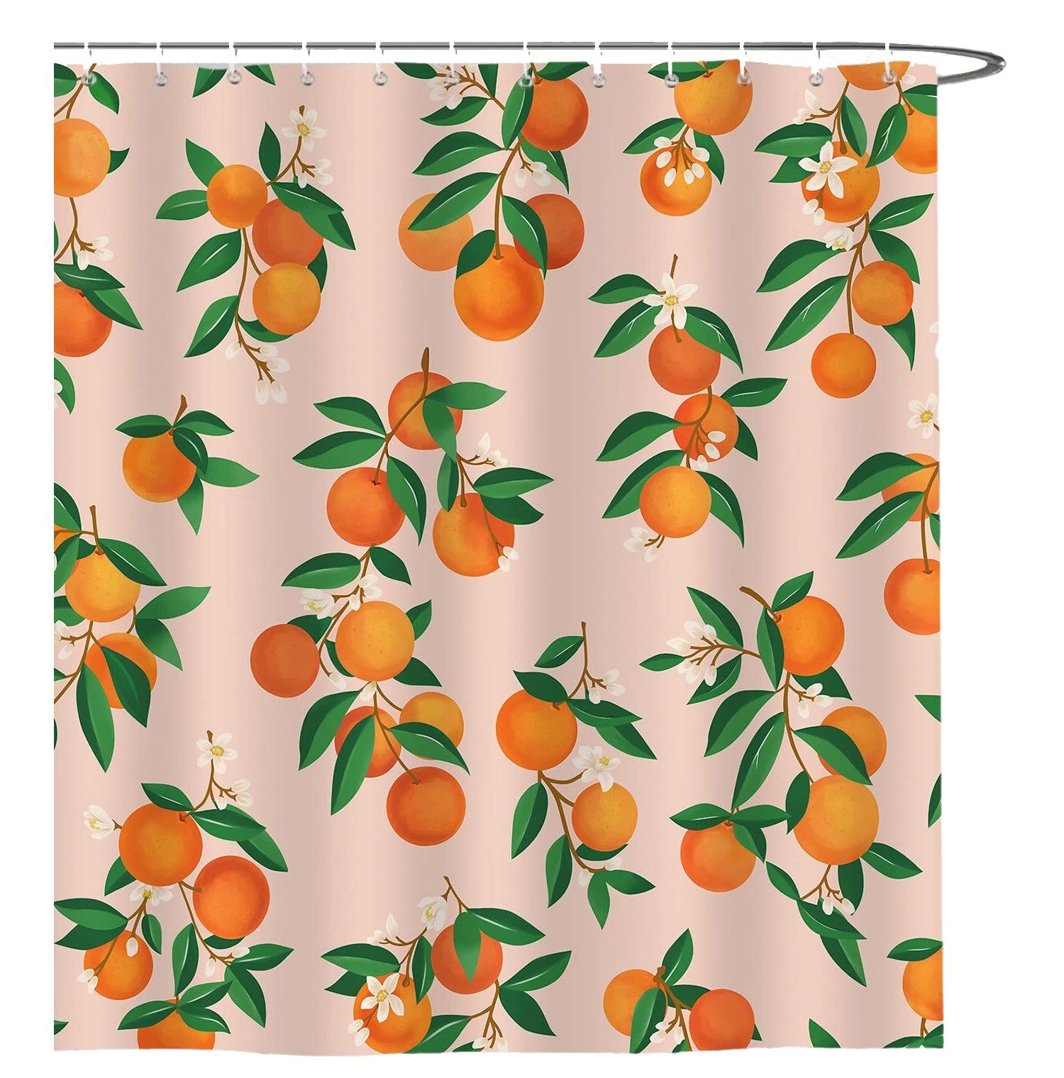 Coonoor Duschvorhang mit Fruchtmuster-Design, Anti-Schimmel, wasserdichtes günstig online kaufen