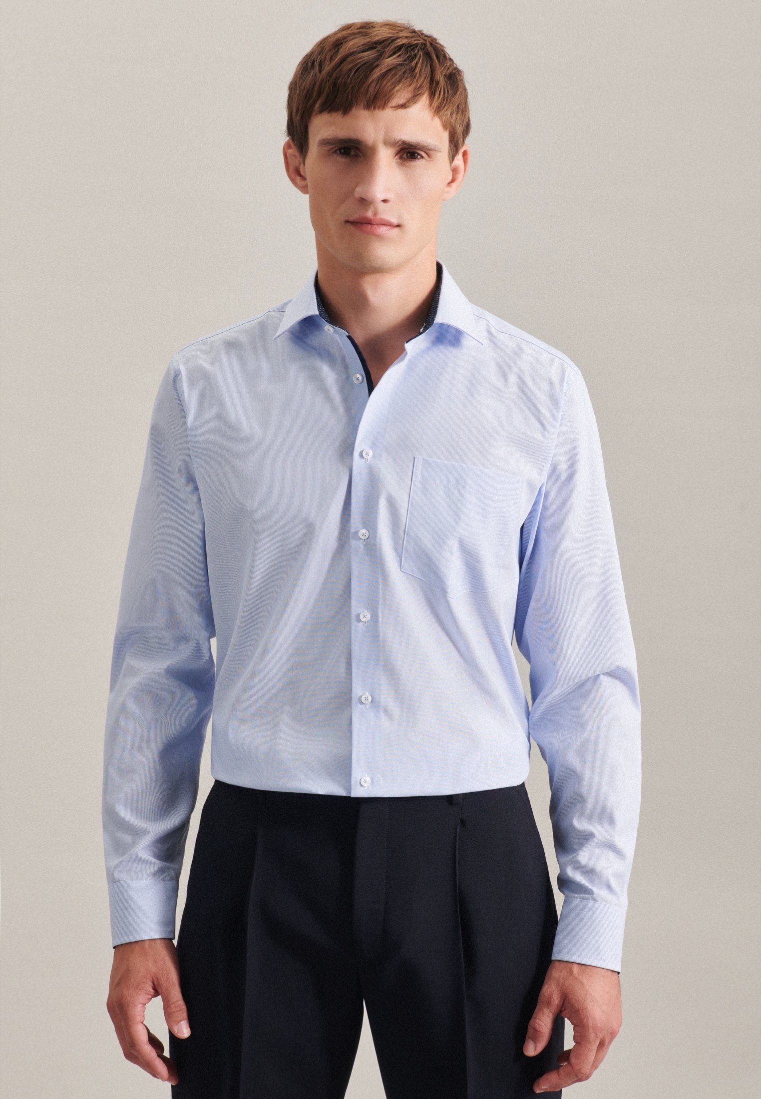 Businesshemd Schwarze Rose