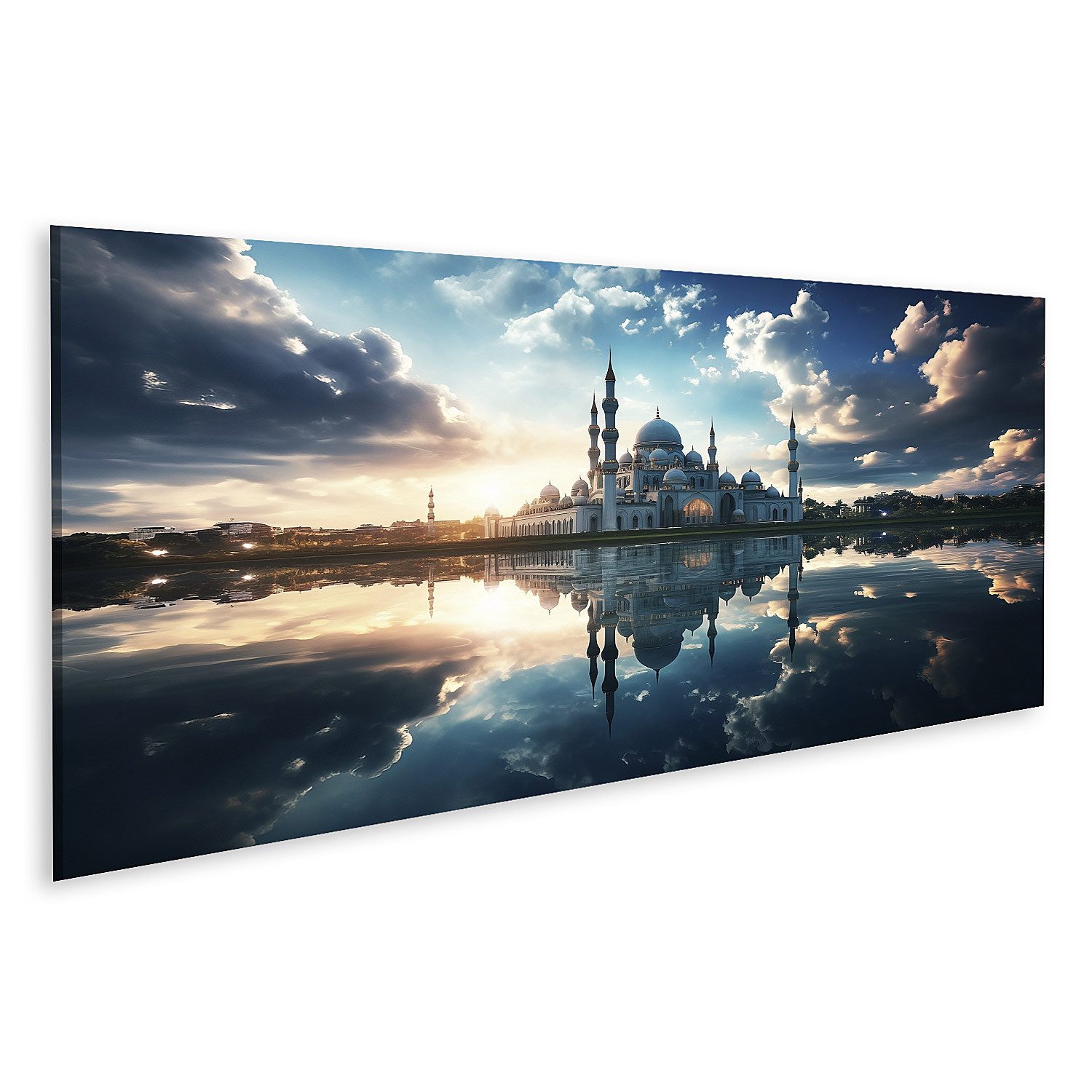islandburner Leinwandbild Wunderschönes Foto der Moschee günstig online kaufen