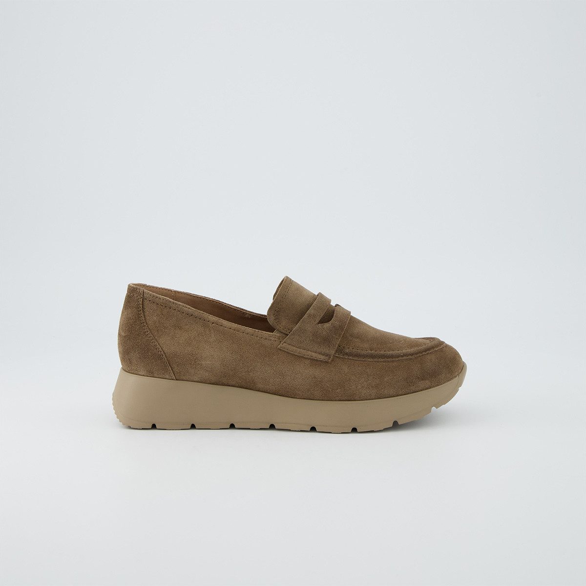 Paul Green 1182-008, Slipper & Mokassin in Beige für Damen Slipper