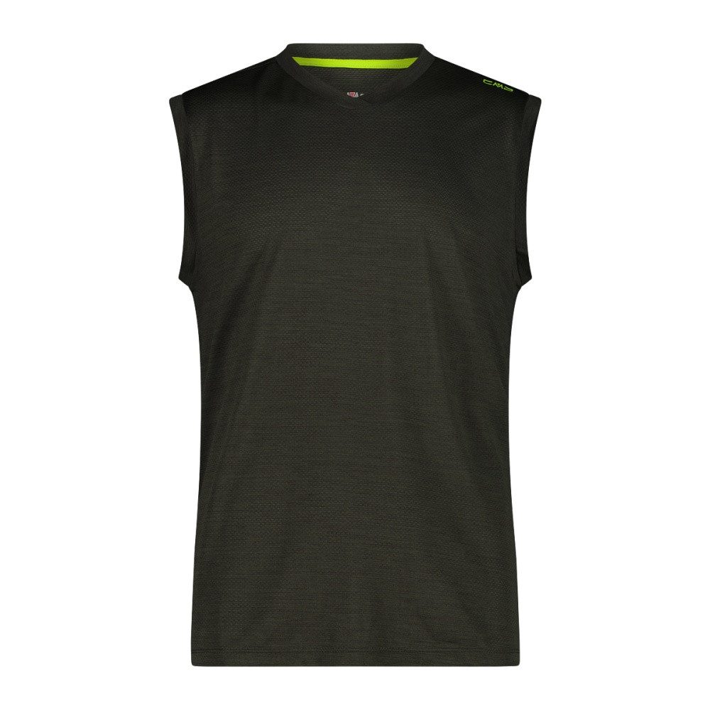 CMP T-Shirt CMP Ärmelloses Herren-T-Shirt aus Piquéstrick